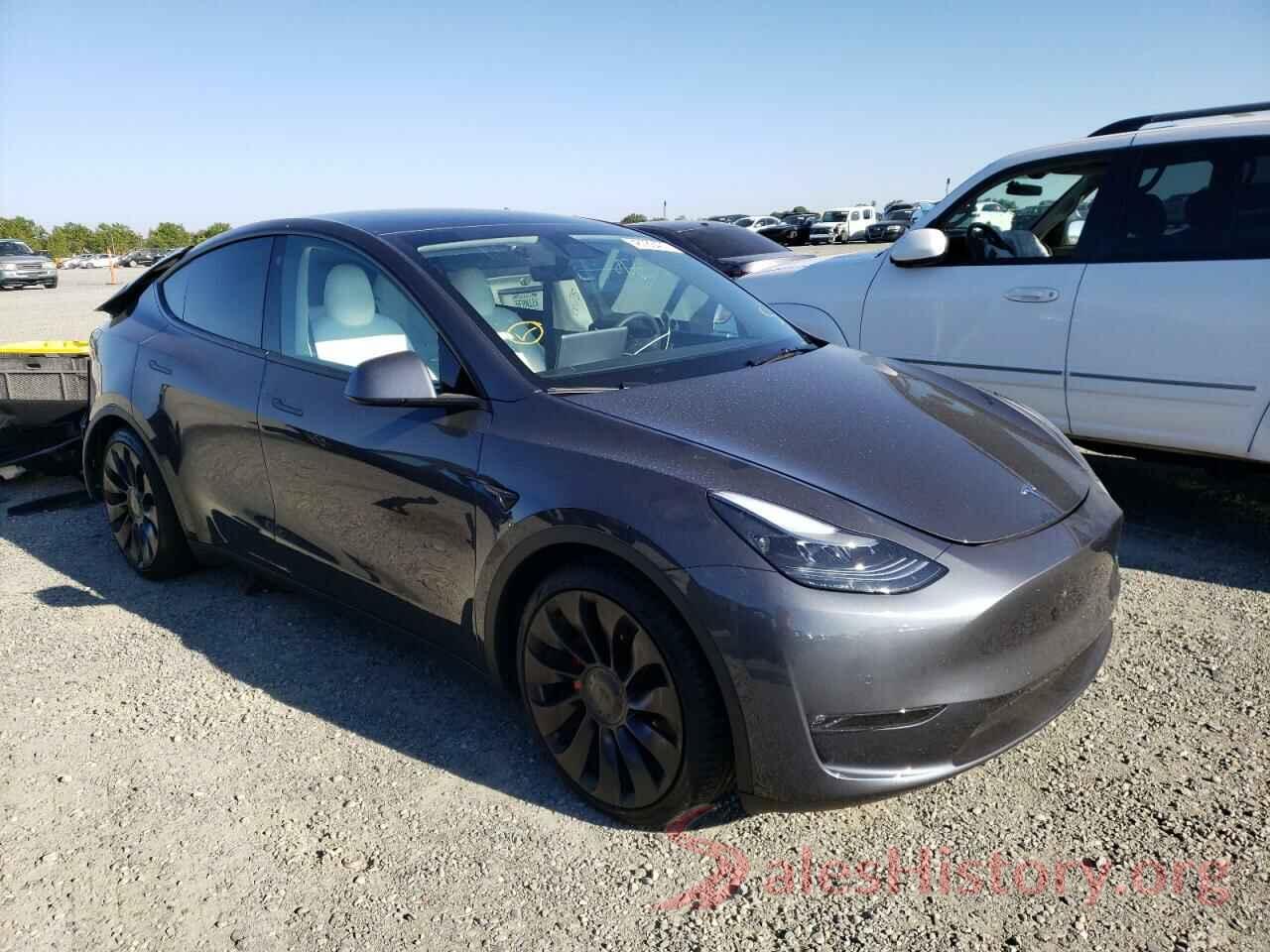 7SAYGDEF5NF391421 2022 TESLA MODEL Y