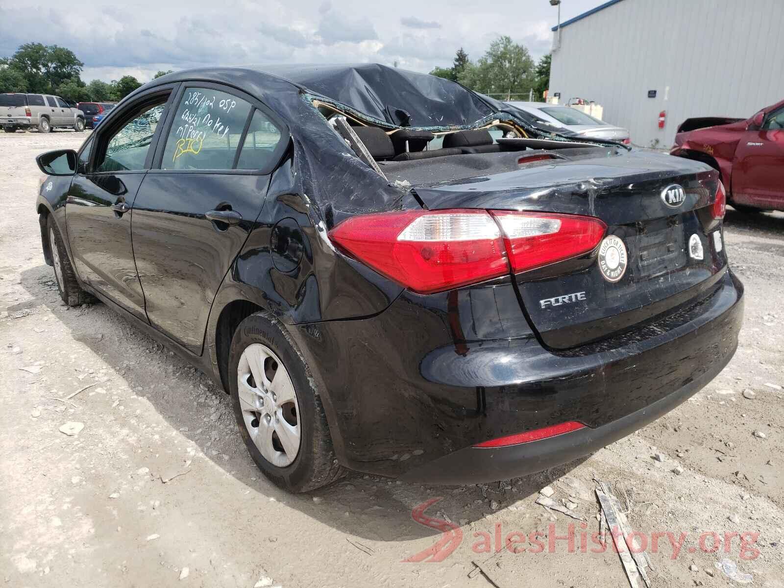 KNAFK4A62G5507880 2016 KIA FORTE