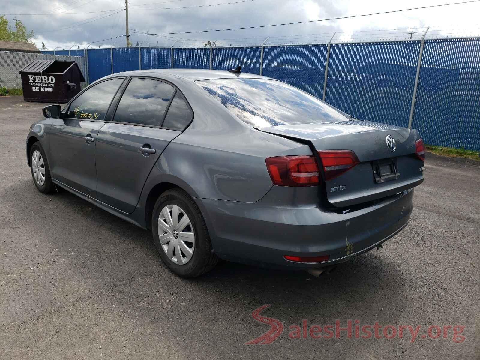 3VW2B7AJ2HM292467 2017 VOLKSWAGEN JETTA