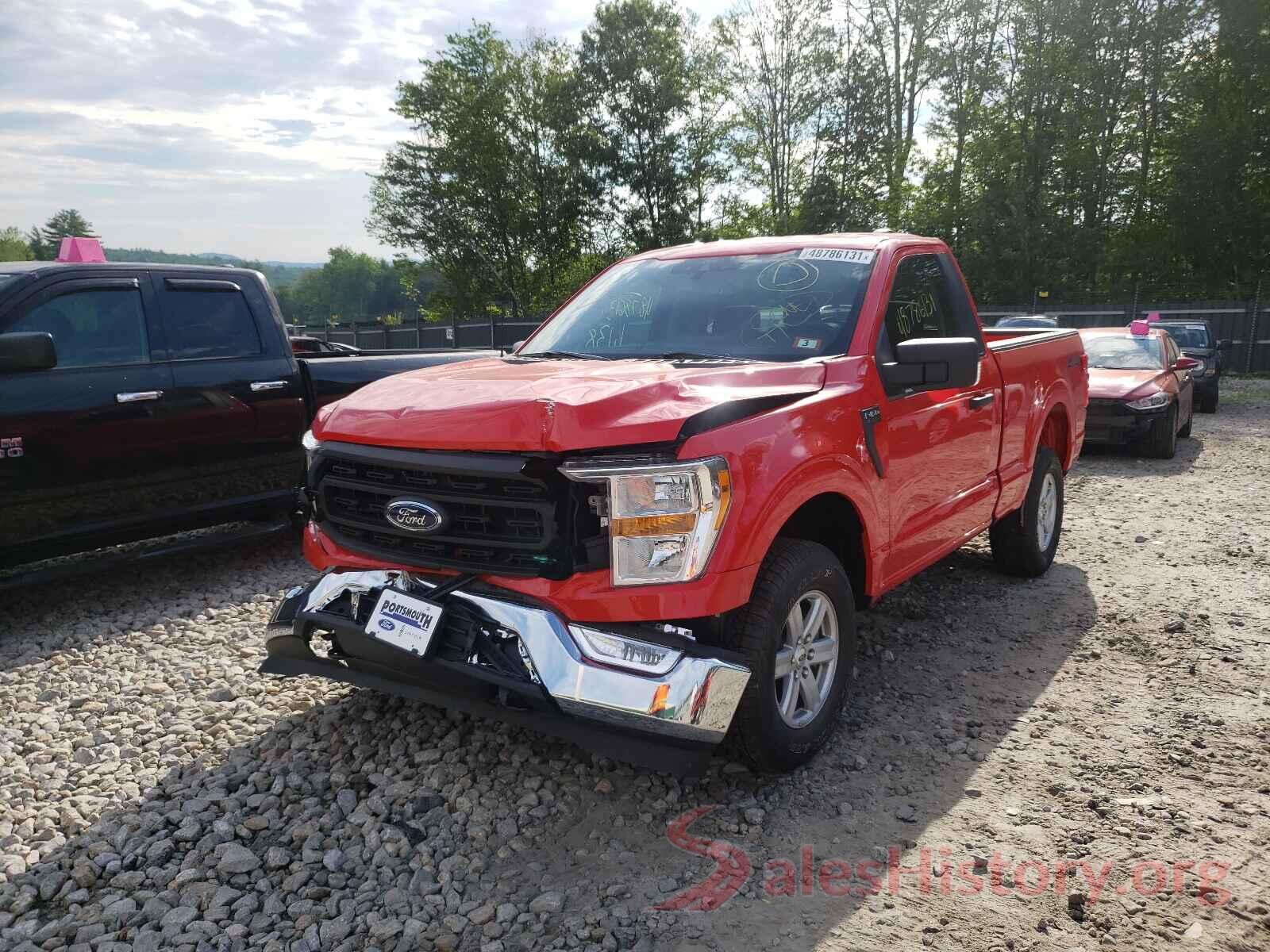 1FTMF1E58MKD92987 2021 FORD F150