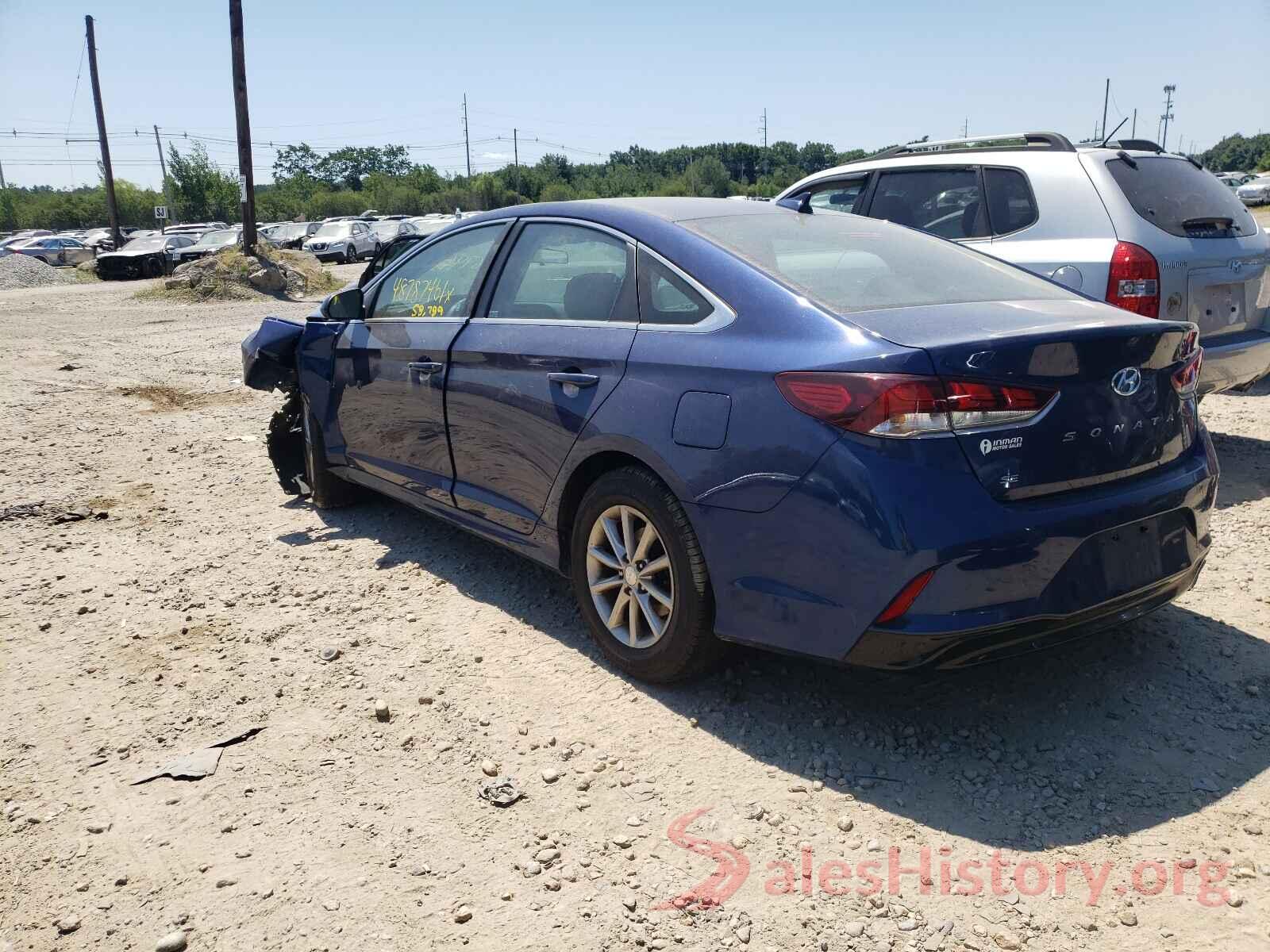 5NPE24AF8JH654789 2018 HYUNDAI SONATA