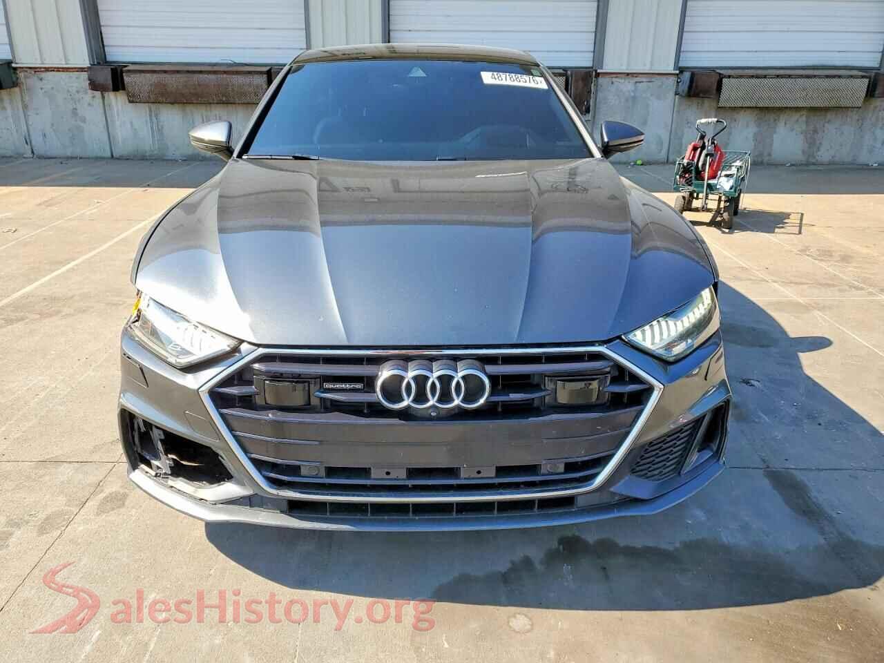2019 AUDI A7 VIN WAUV2AF28KN018361, rear view