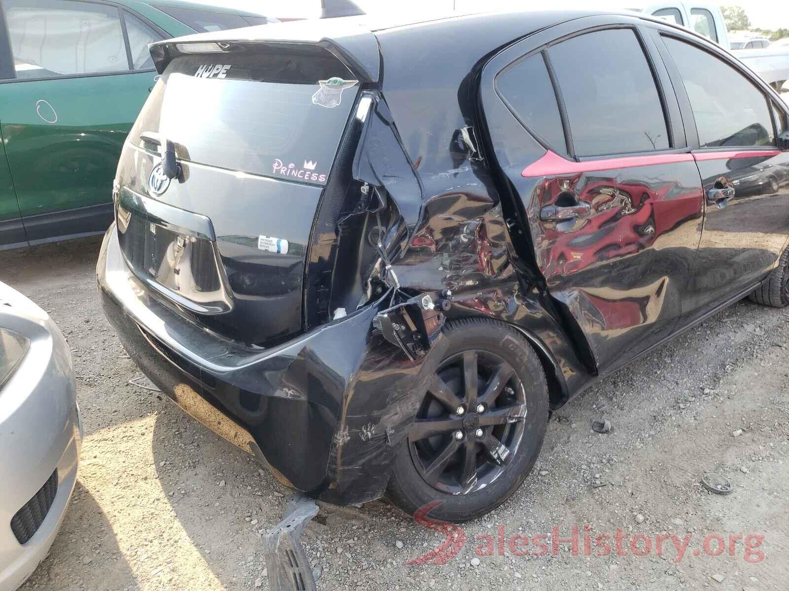 JTDKDTB37G1119383 2016 TOYOTA PRIUS