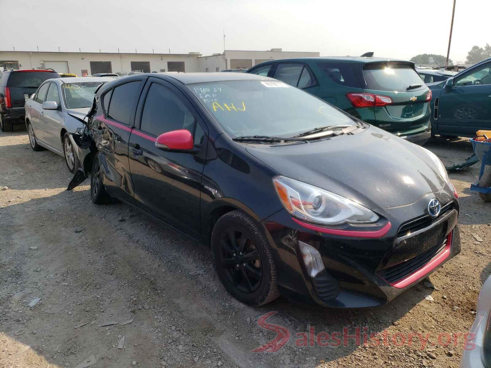 JTDKDTB37G1119383 2016 TOYOTA PRIUS