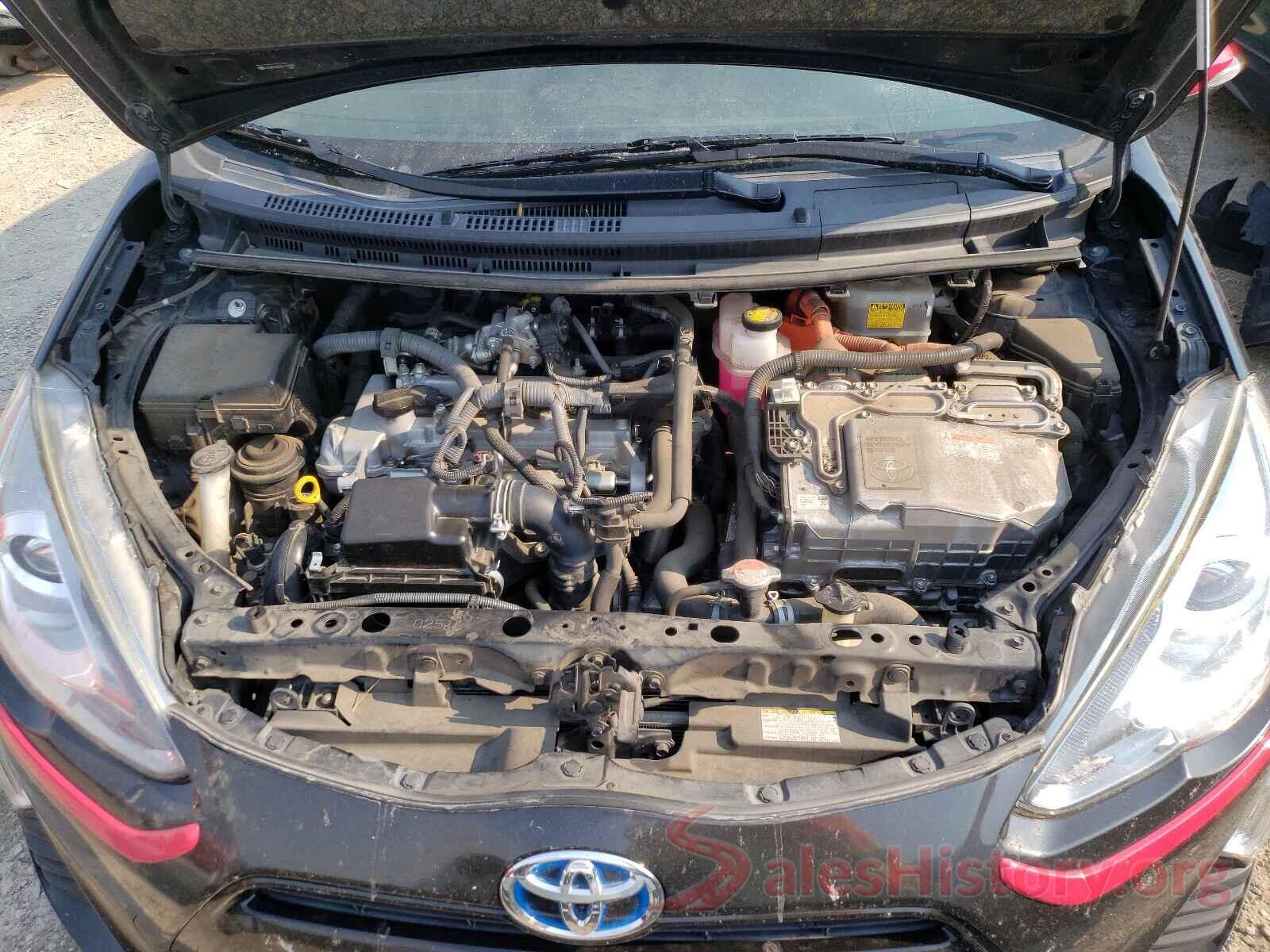 JTDKDTB37G1119383 2016 TOYOTA PRIUS