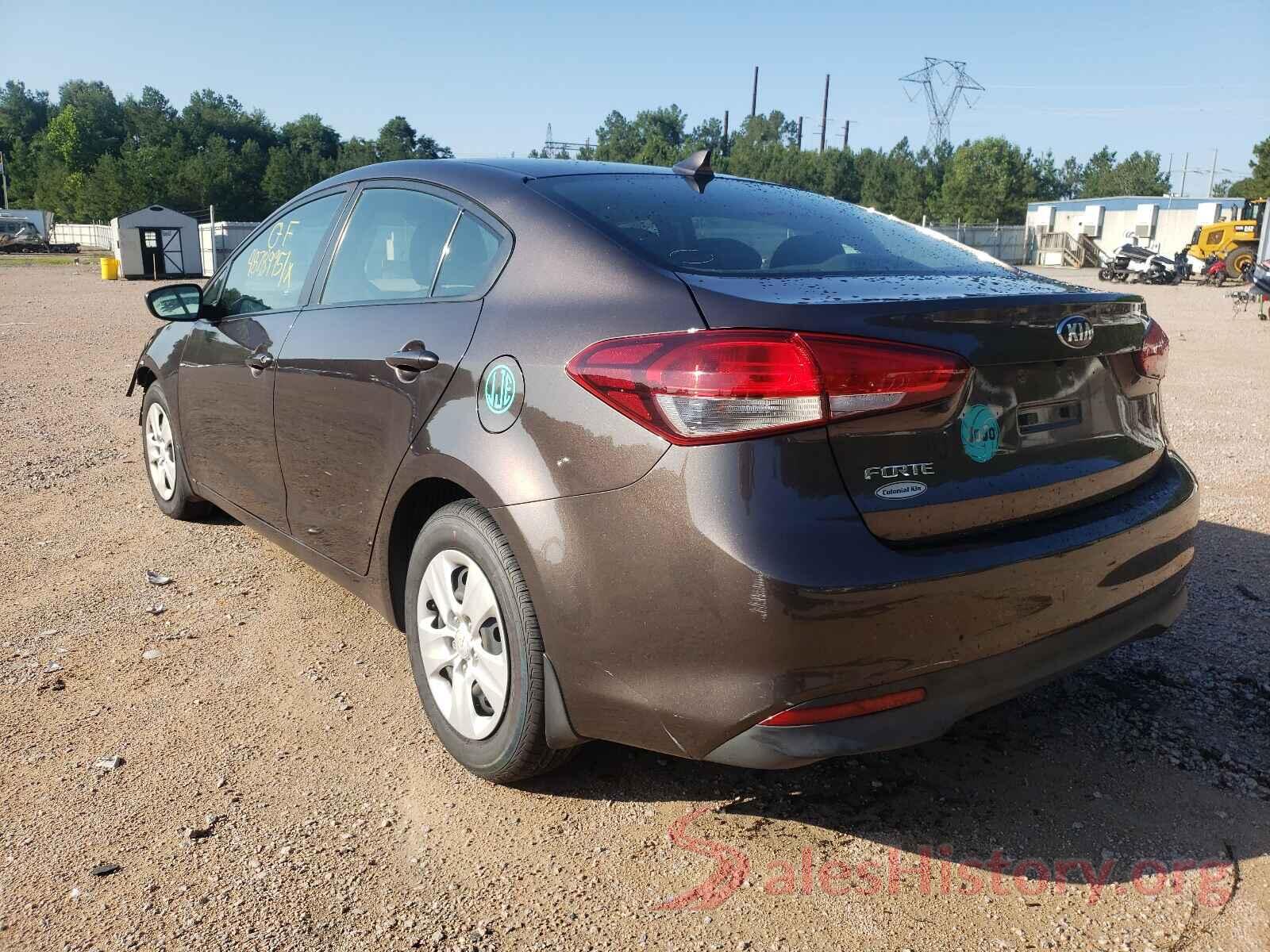 3KPFL4A76HE012922 2017 KIA FORTE