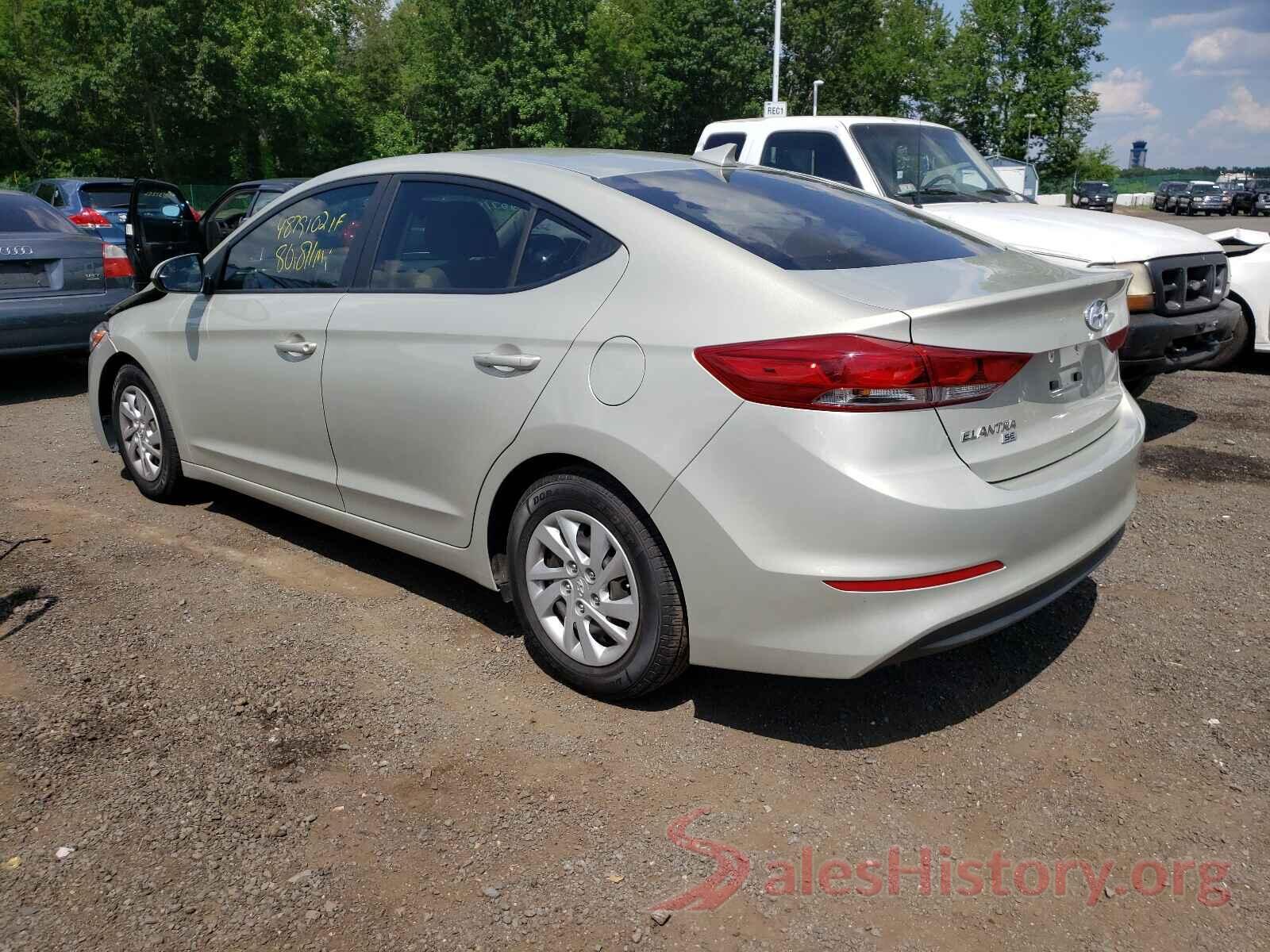 5NPD74LF8HH100849 2017 HYUNDAI ELANTRA