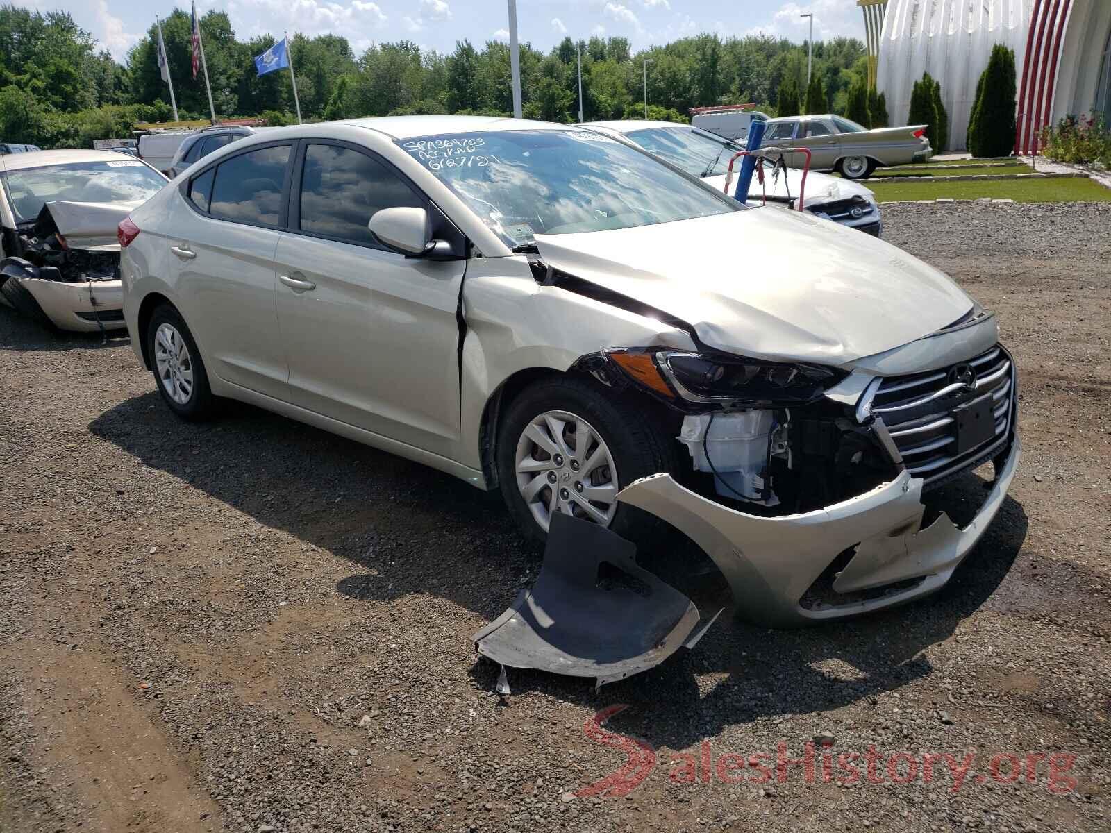 5NPD74LF8HH100849 2017 HYUNDAI ELANTRA