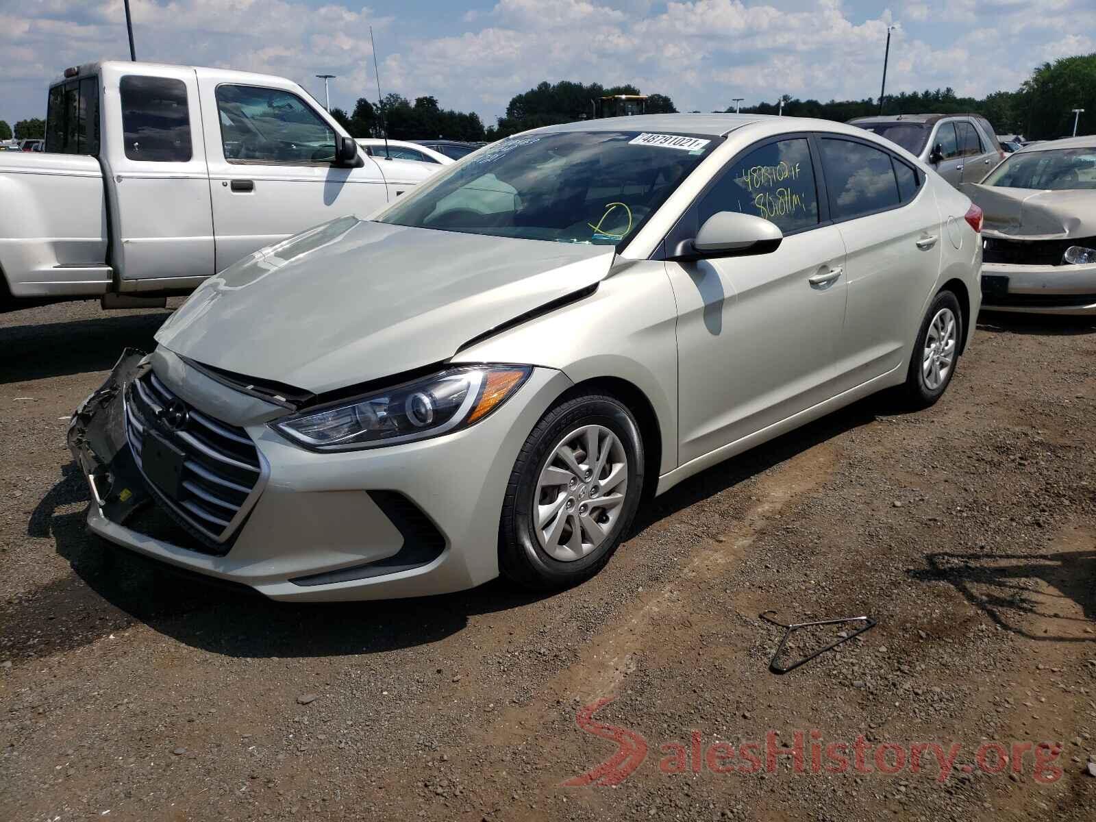 5NPD74LF8HH100849 2017 HYUNDAI ELANTRA