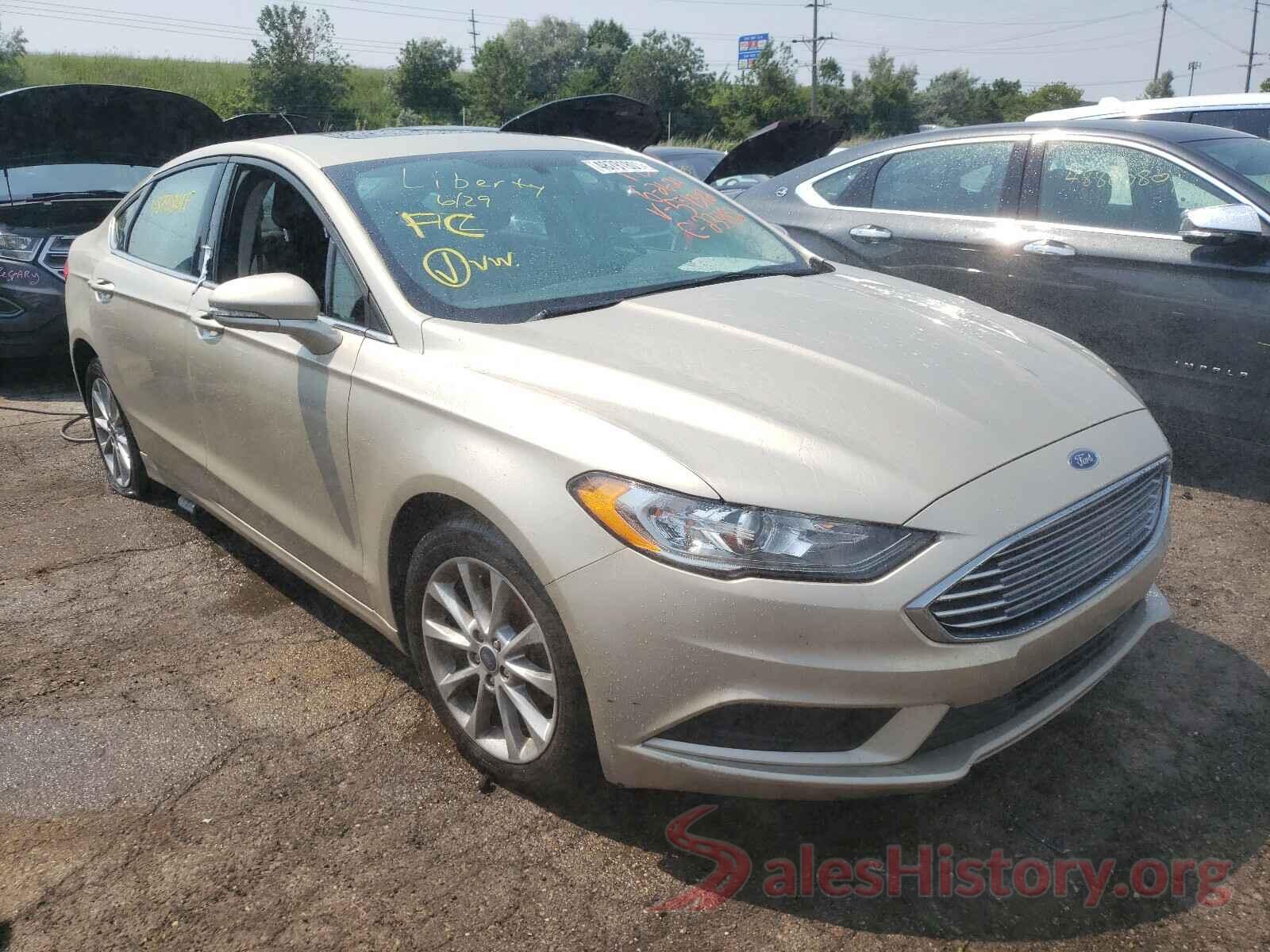 3FA6P0H77HR257312 2017 FORD FUSION