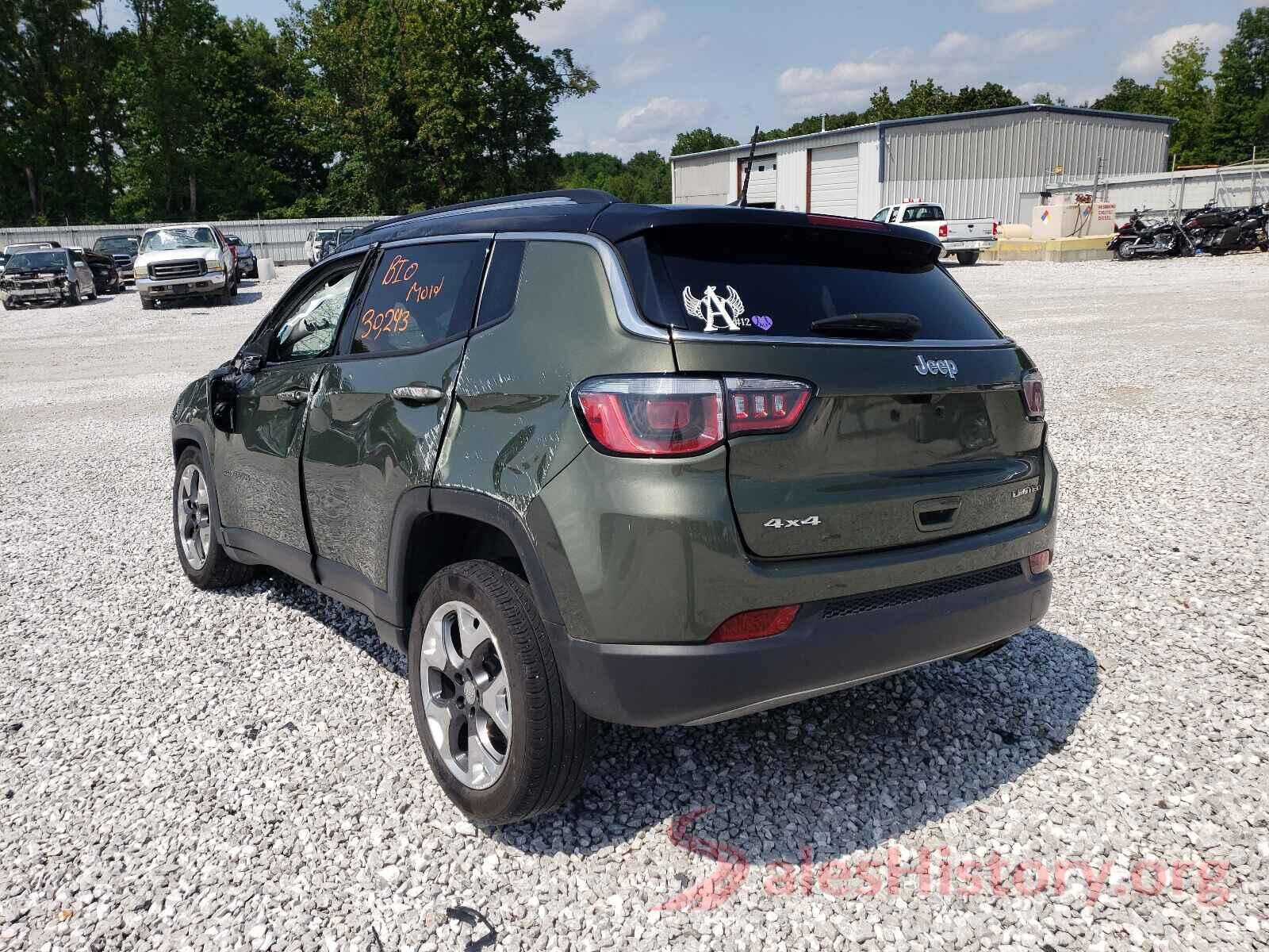 3C4NJDCB5JT282907 2018 JEEP COMPASS