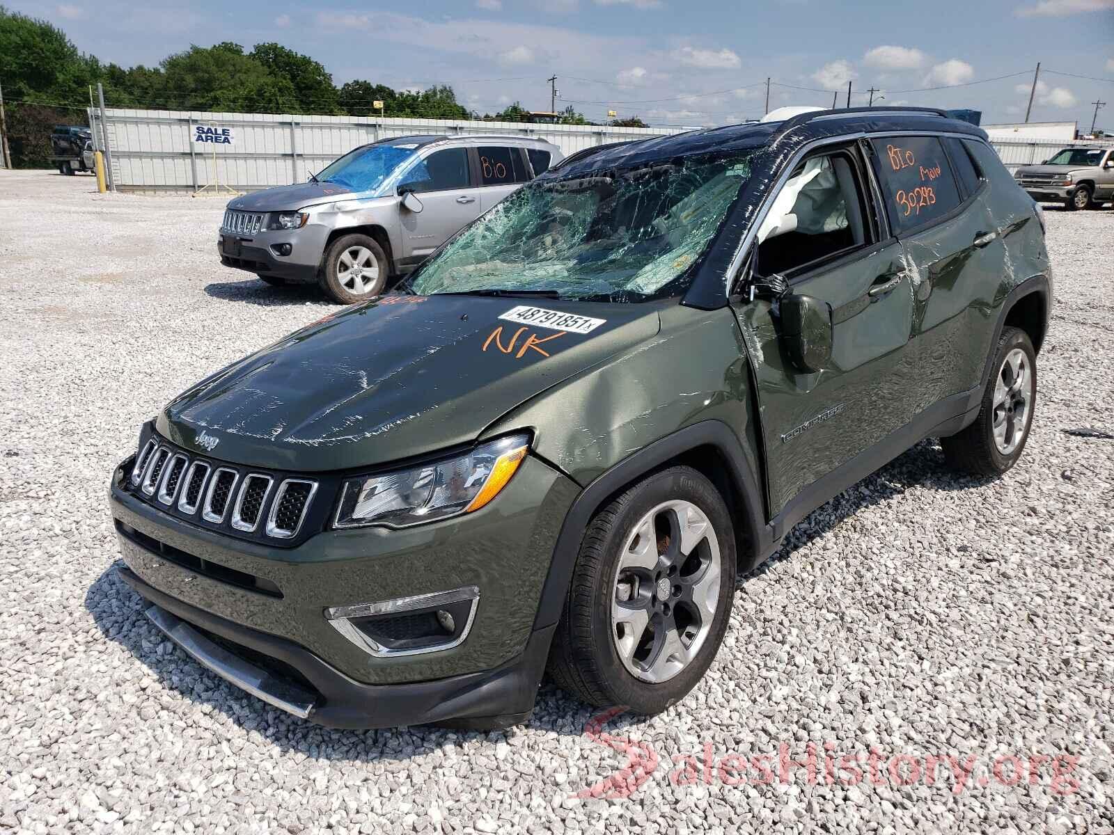 3C4NJDCB5JT282907 2018 JEEP COMPASS