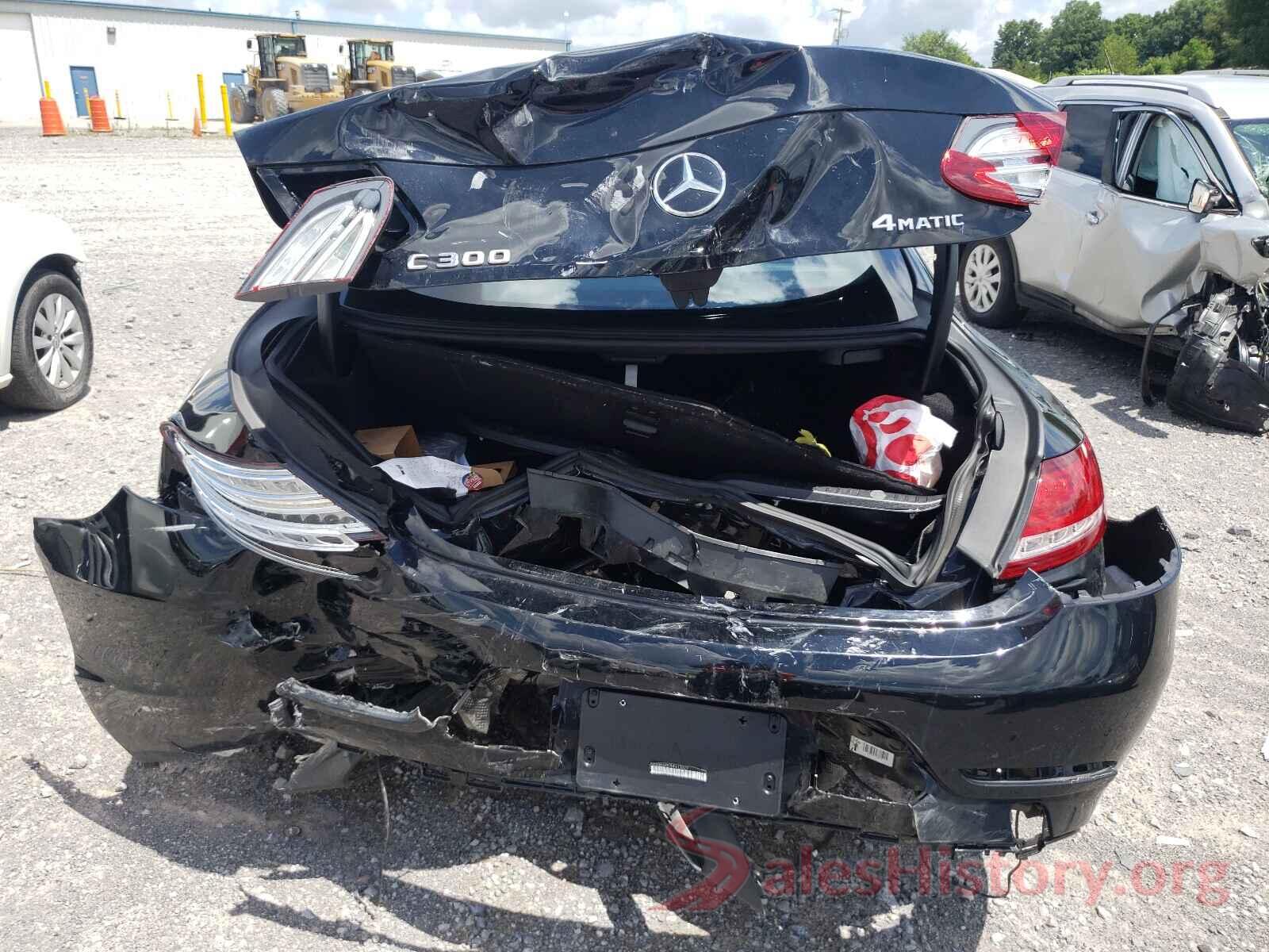 WDDWJ4KB7HF413027 2017 MERCEDES-BENZ C CLASS