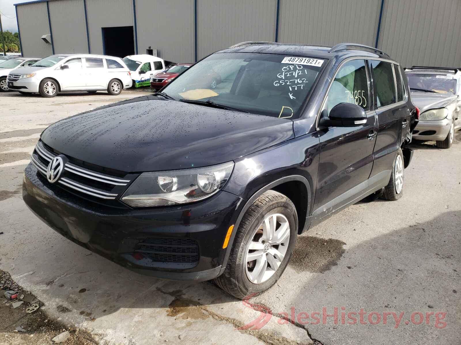 WVGAV7AX3GW601013 2016 VOLKSWAGEN TIGUAN