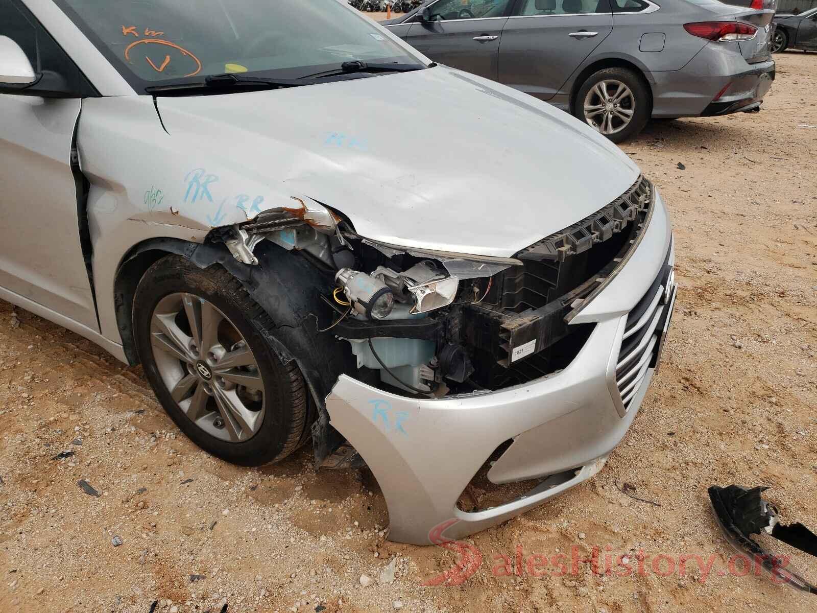 5NPD84LF8JH364141 2018 HYUNDAI ELANTRA