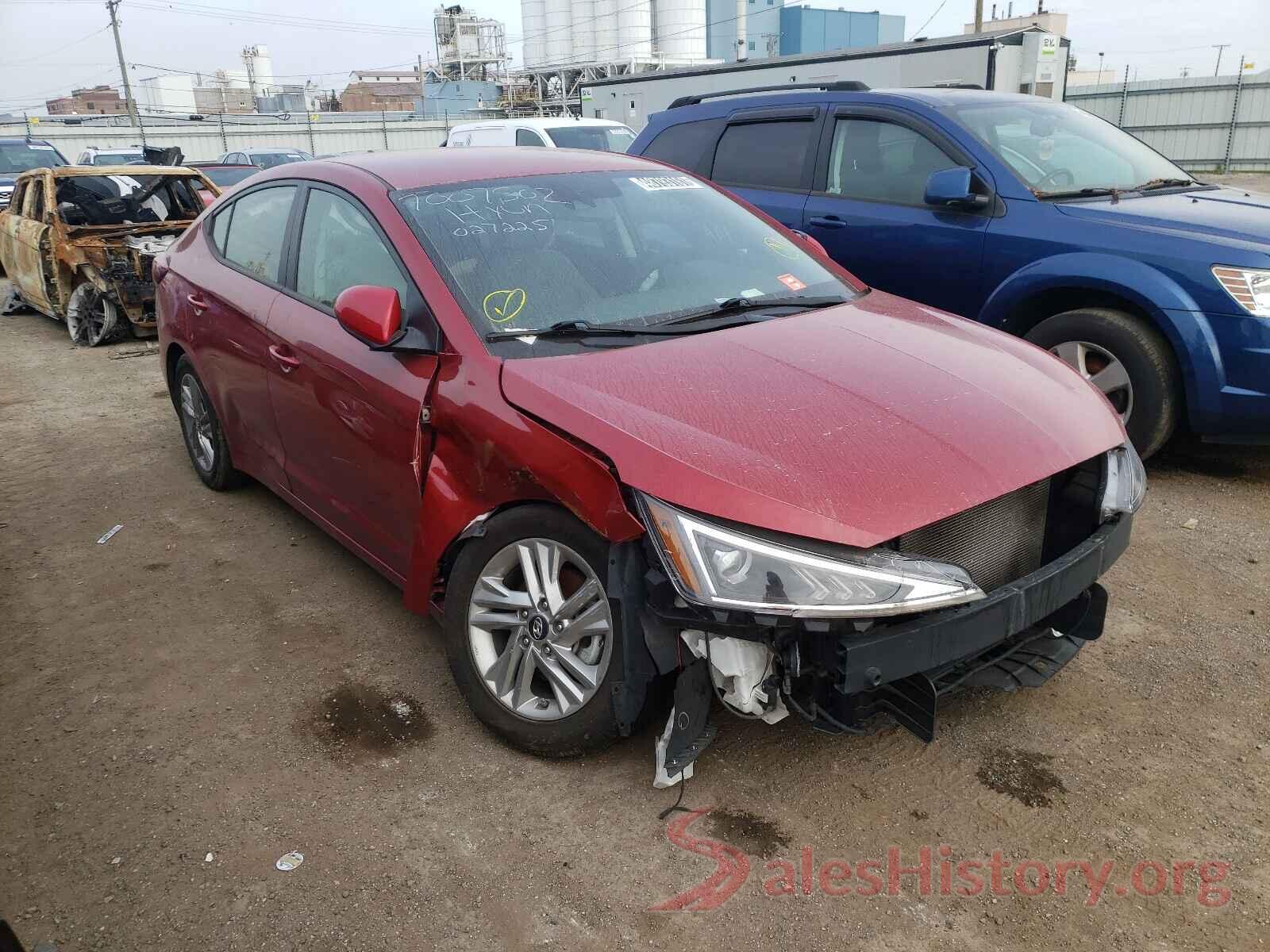 KMHD84LF6KU737180 2019 HYUNDAI ELANTRA