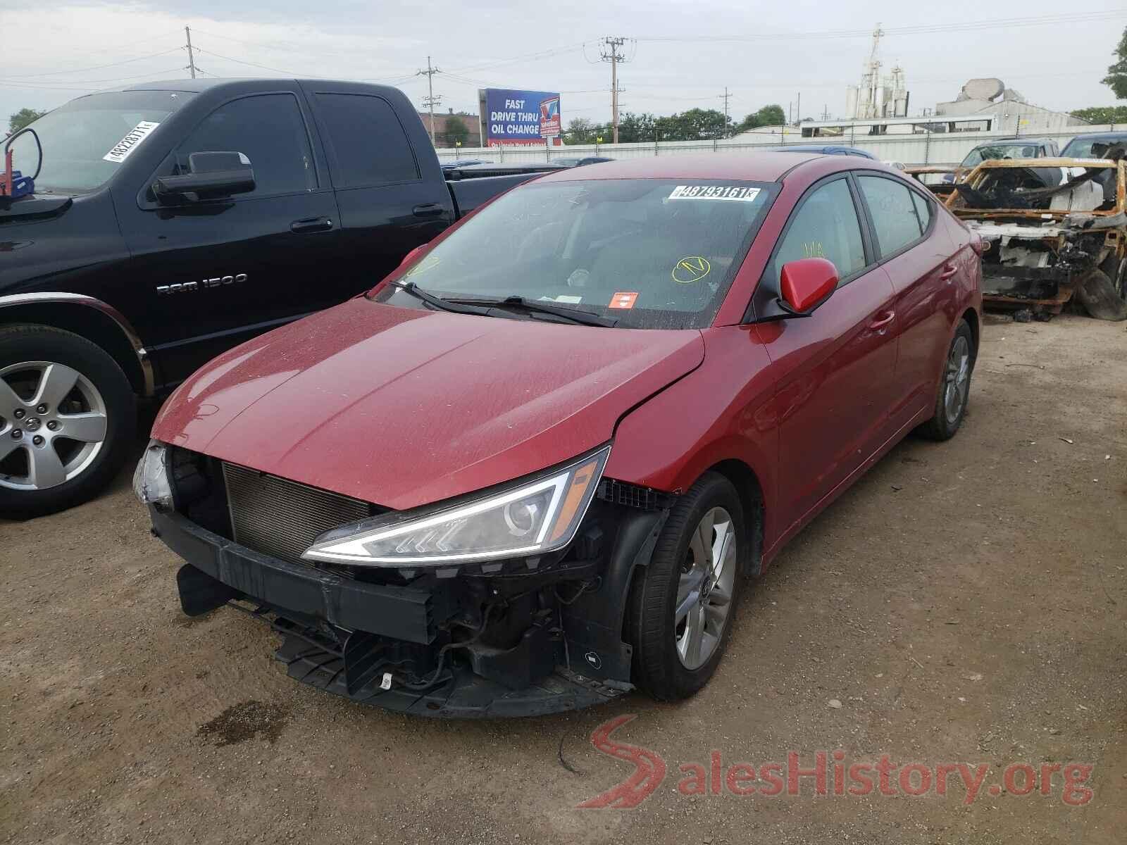 KMHD84LF6KU737180 2019 HYUNDAI ELANTRA