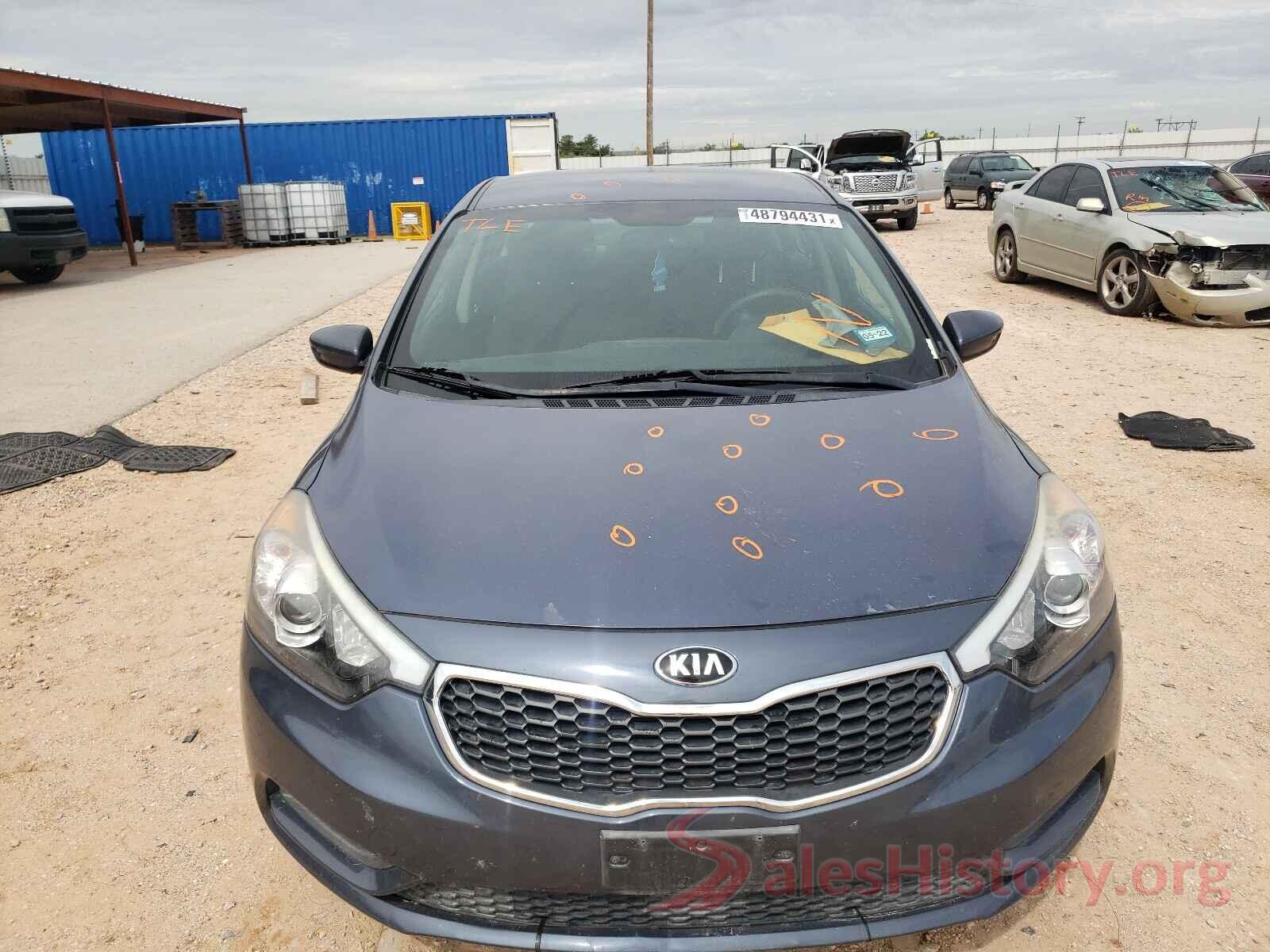 KNAFK4A69G5584522 2016 KIA FORTE