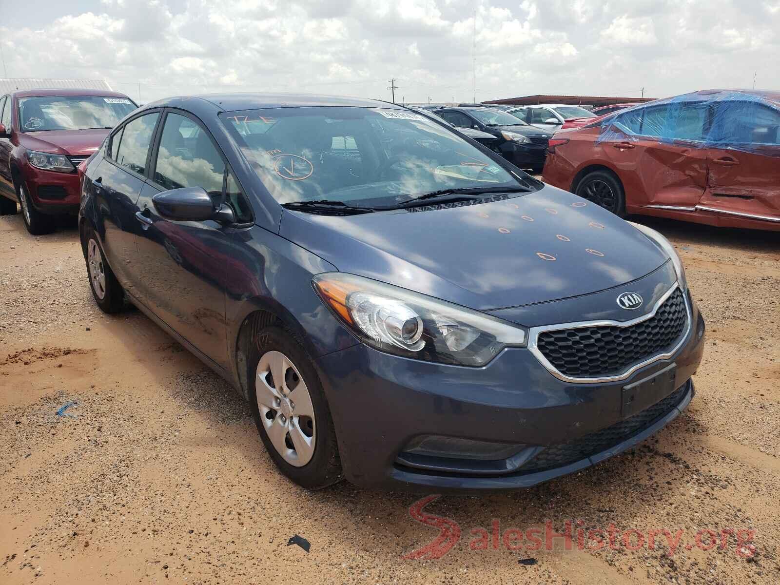 KNAFK4A69G5584522 2016 KIA FORTE