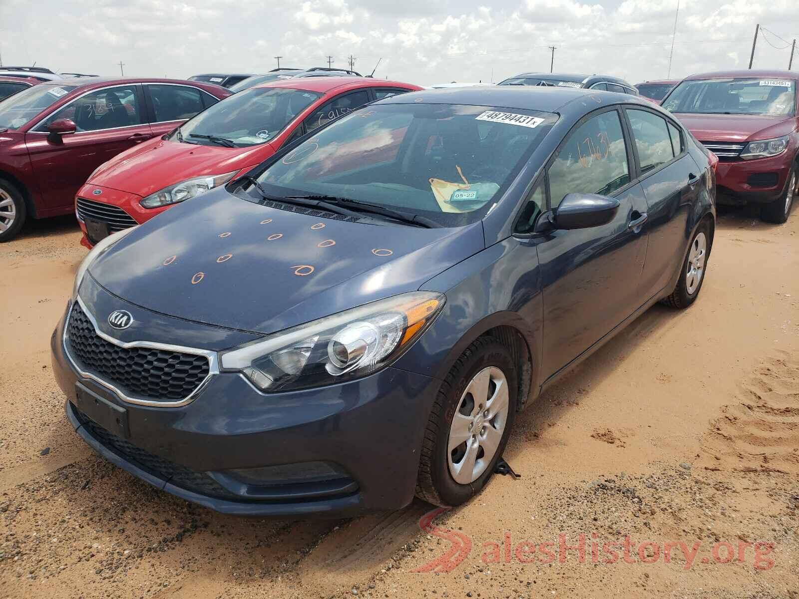 KNAFK4A69G5584522 2016 KIA FORTE