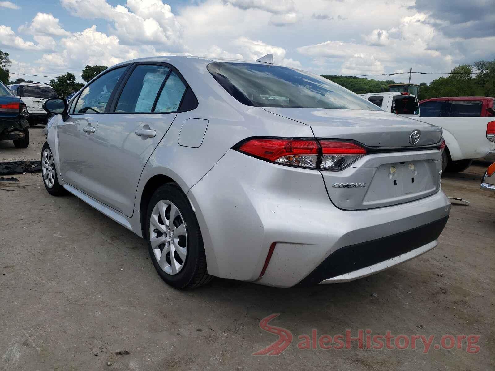 5YFEPRAE8LP115388 2020 TOYOTA COROLLA