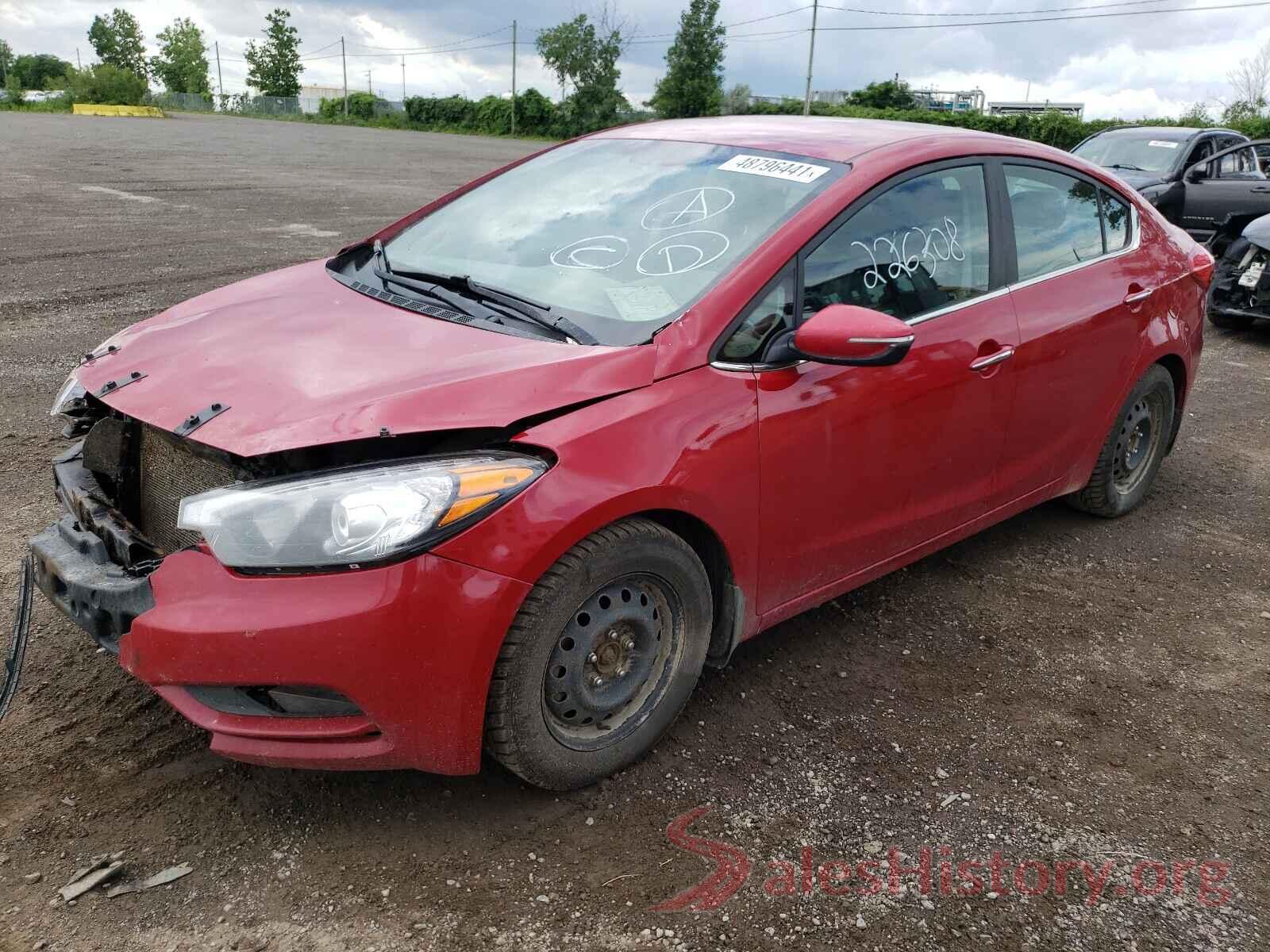 KNAFX4A82G5472230 2016 KIA FORTE