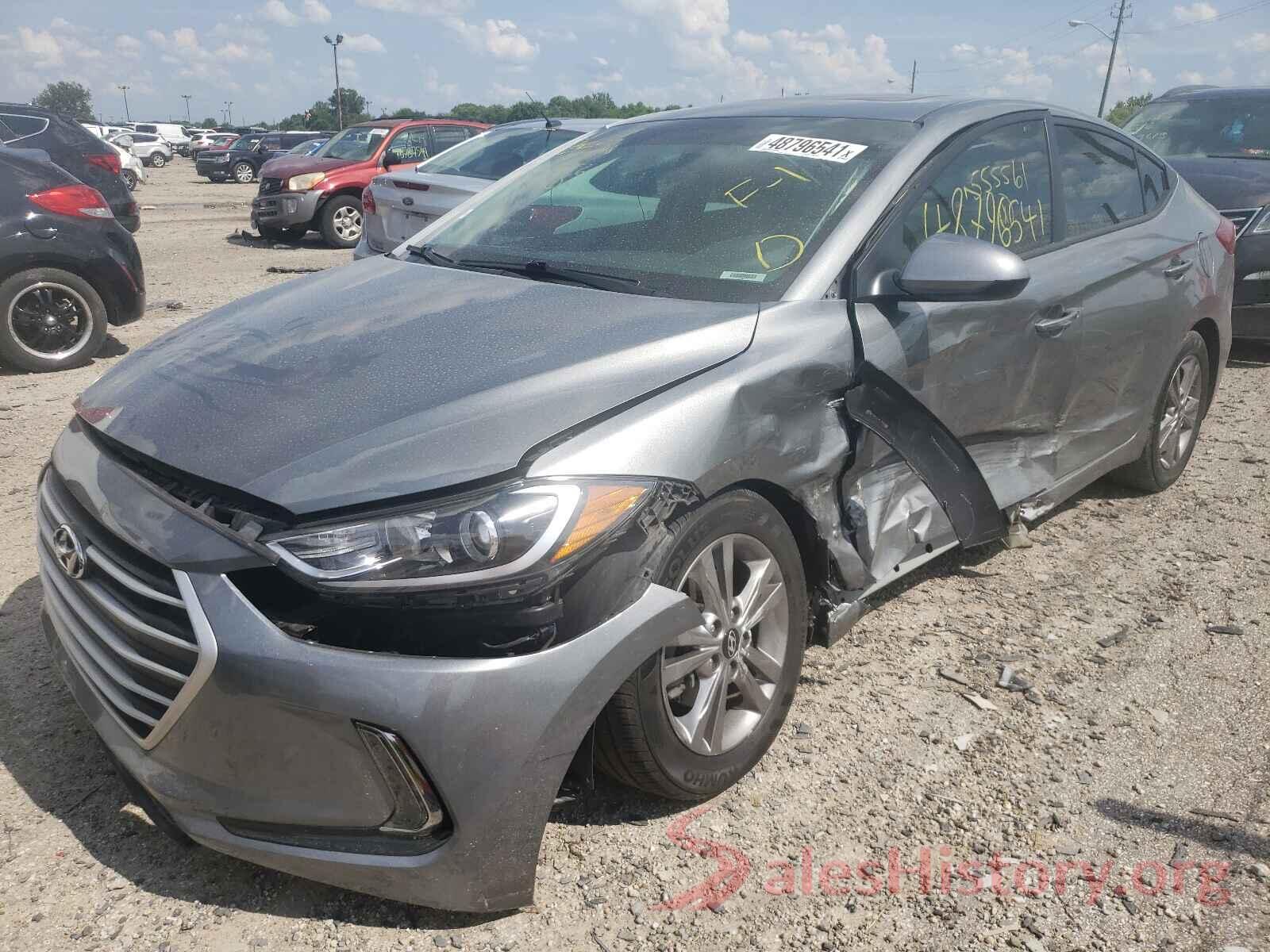 KMHD84LF8JU555561 2018 HYUNDAI ELANTRA