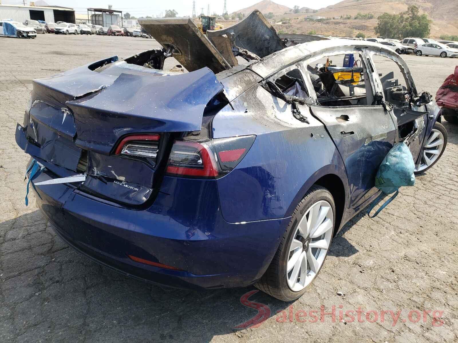 5YJ3E1EB2JF133831 2018 TESLA MODEL 3