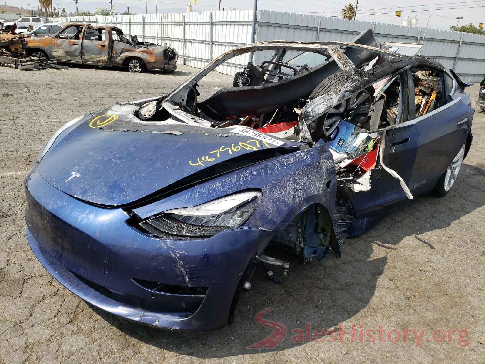 5YJ3E1EB2JF133831 2018 TESLA MODEL 3