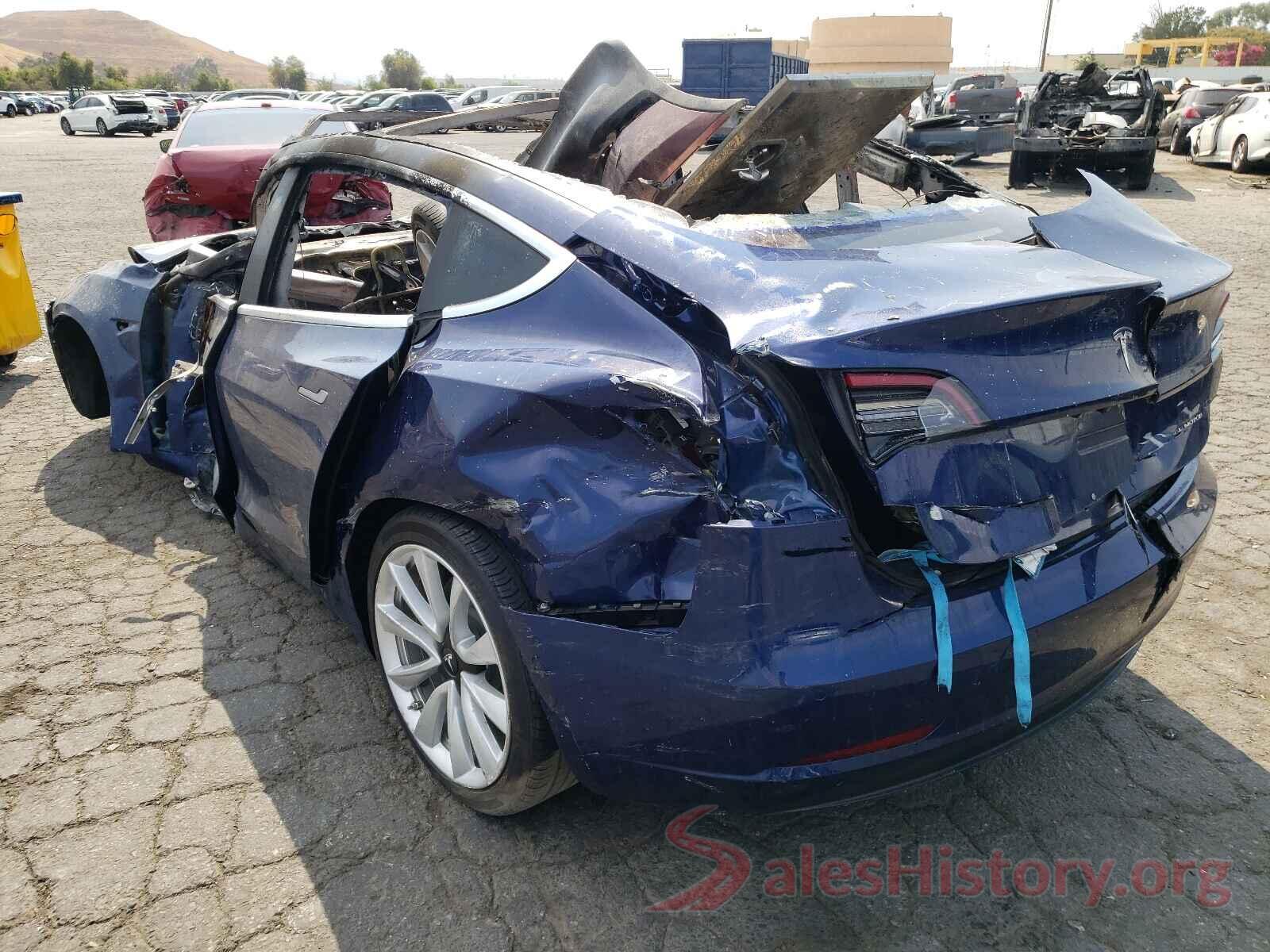 5YJ3E1EB2JF133831 2018 TESLA MODEL 3