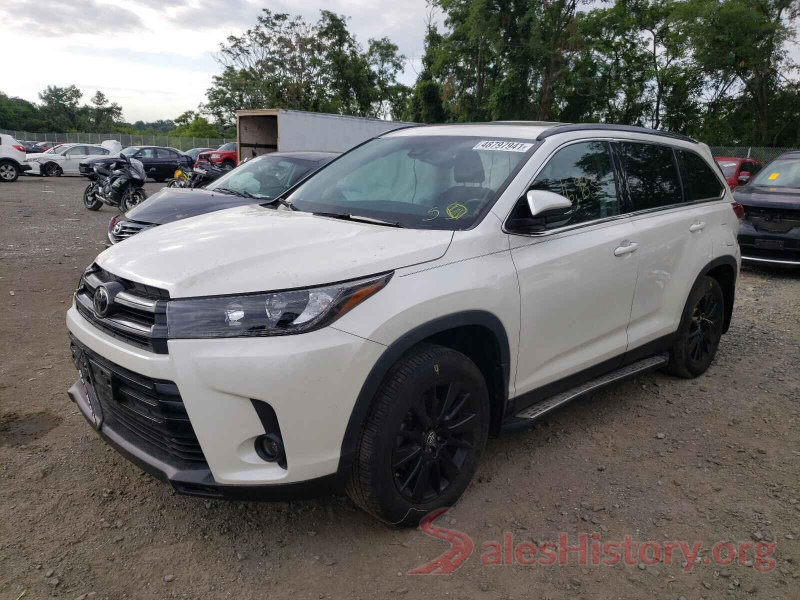 5TDJZRFH0KS605938 2019 TOYOTA HIGHLANDER