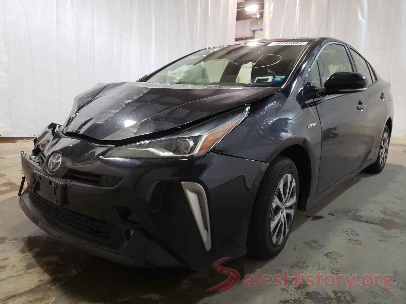 JTDL9RFU7L3020833 2020 TOYOTA PRIUS