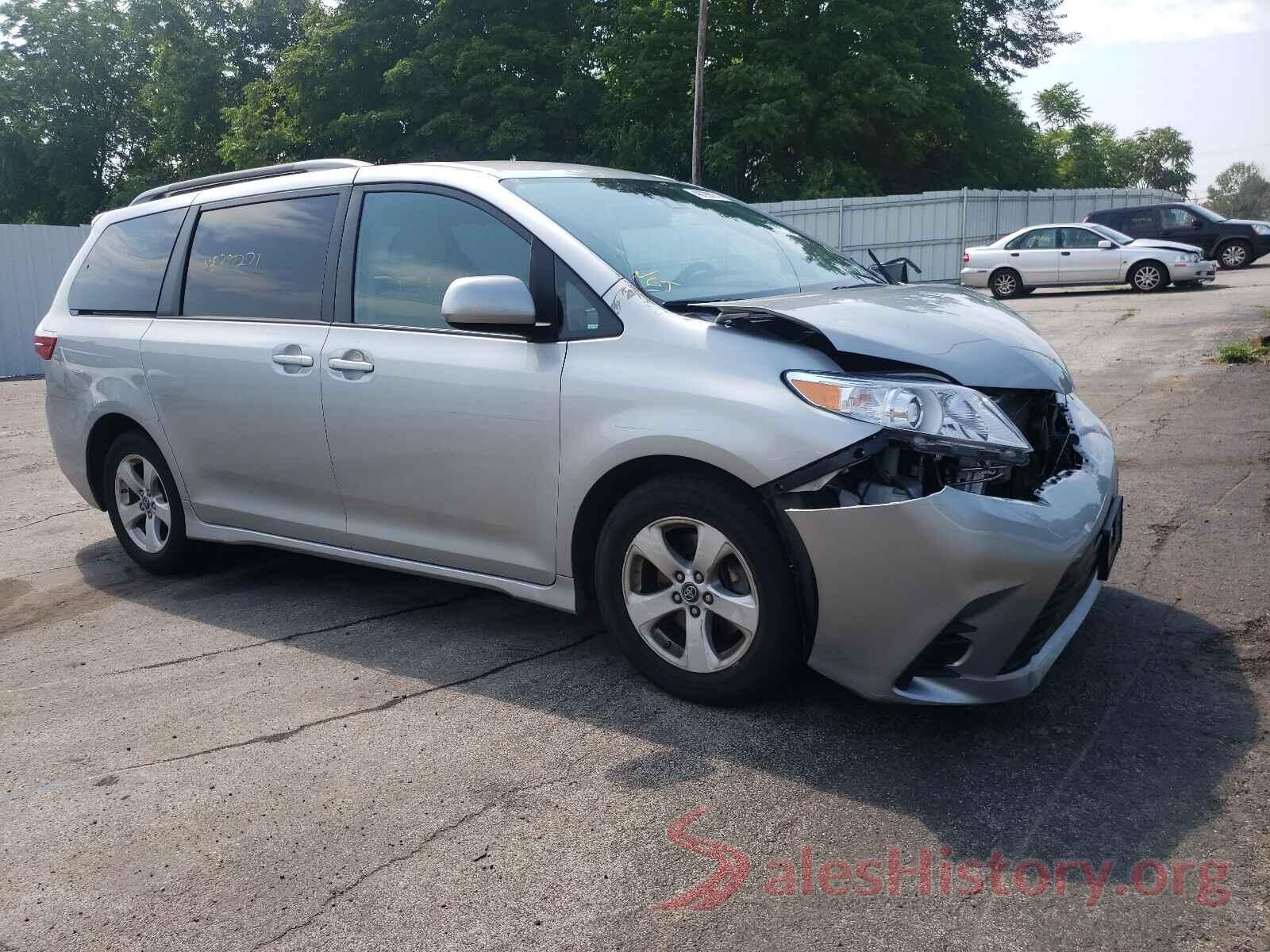 5TDKZ3DCXKS011818 2019 TOYOTA SIENNA