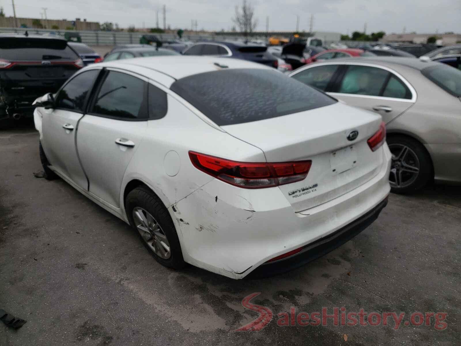 KNAGT4L39G5070769 2016 KIA OPTIMA