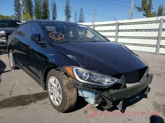 KMHD74LF4HU090273 2017 HYUNDAI ELANTRA