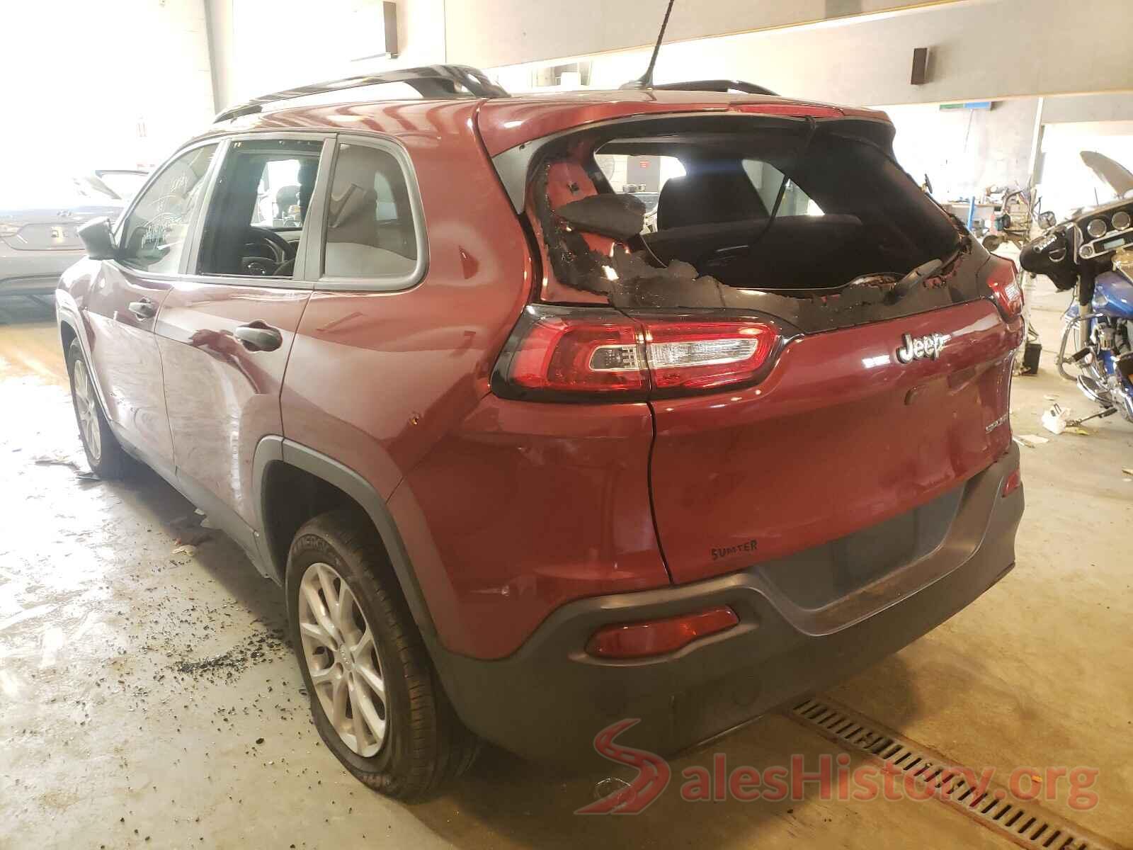 1C4PJLAB1HW649893 2017 JEEP CHEROKEE