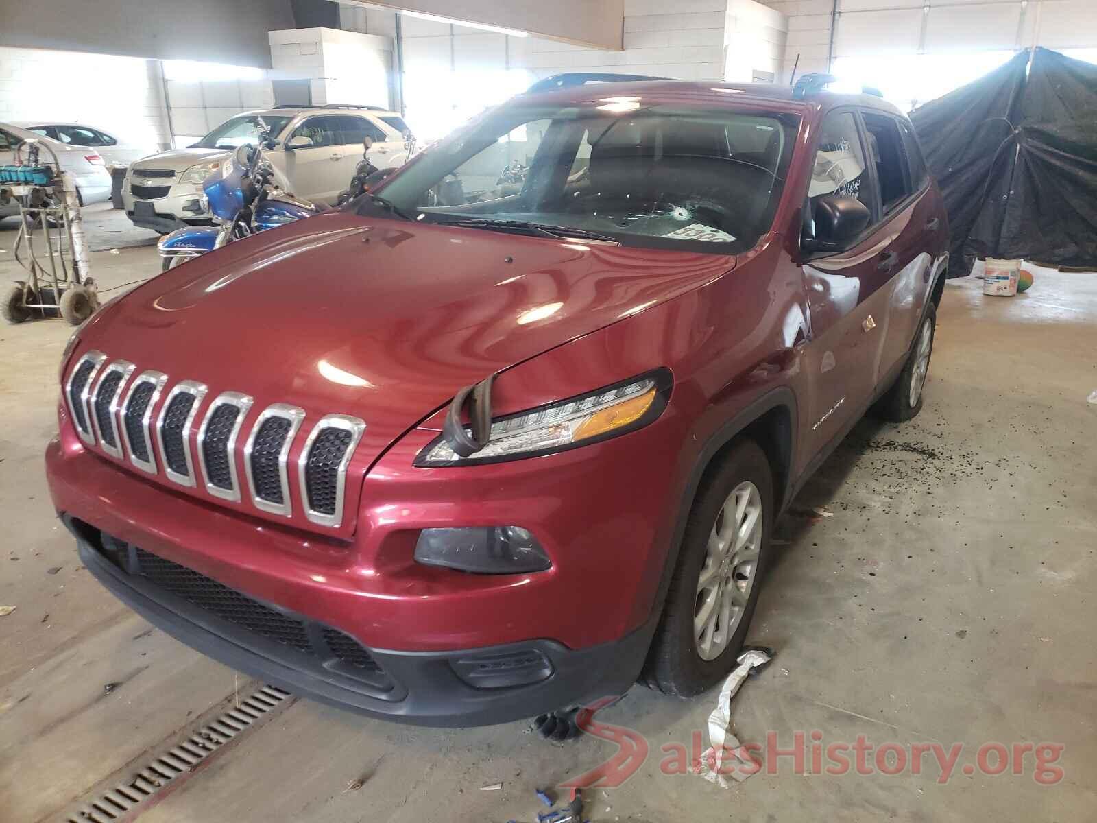 1C4PJLAB1HW649893 2017 JEEP CHEROKEE