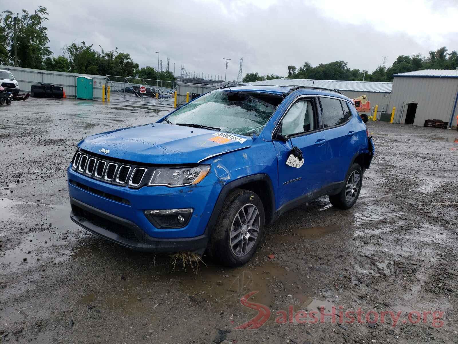 3C4NJDBB7LT240954 2020 JEEP COMPASS