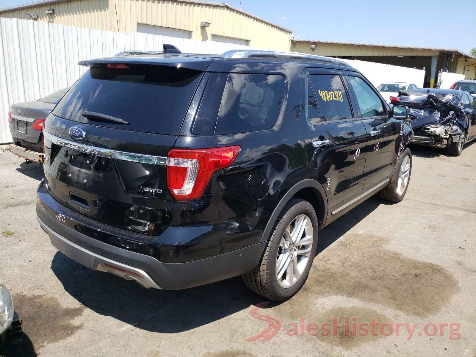 1FM5K8F80HGD75199 2017 FORD EXPLORER