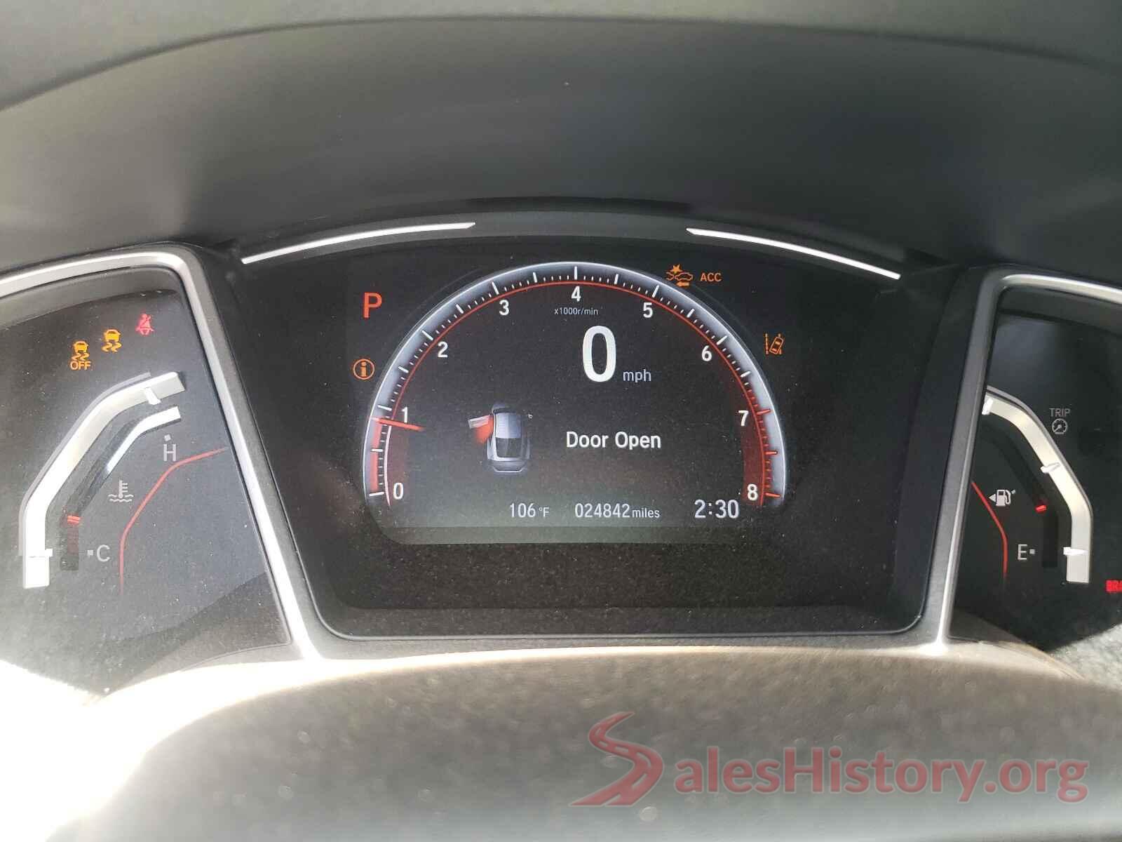 2HGFC4B82KH300361 2019 HONDA CIVIC