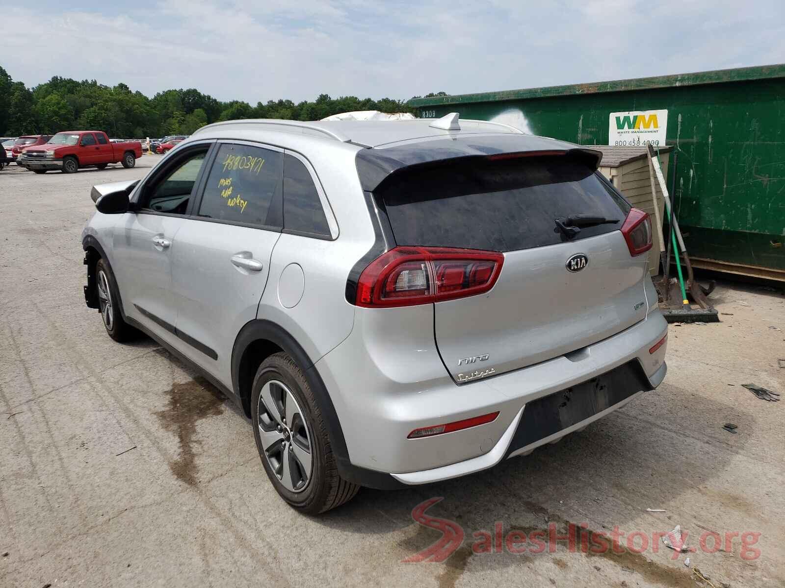 KNDCB3LC0H5078307 2017 KIA NIRO