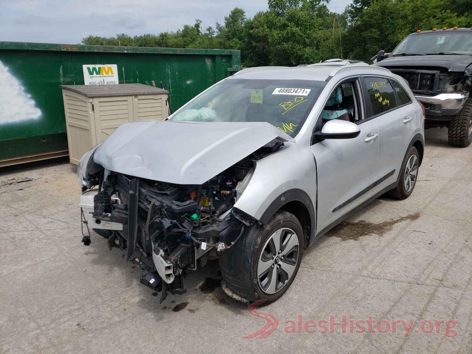 KNDCB3LC0H5078307 2017 KIA NIRO