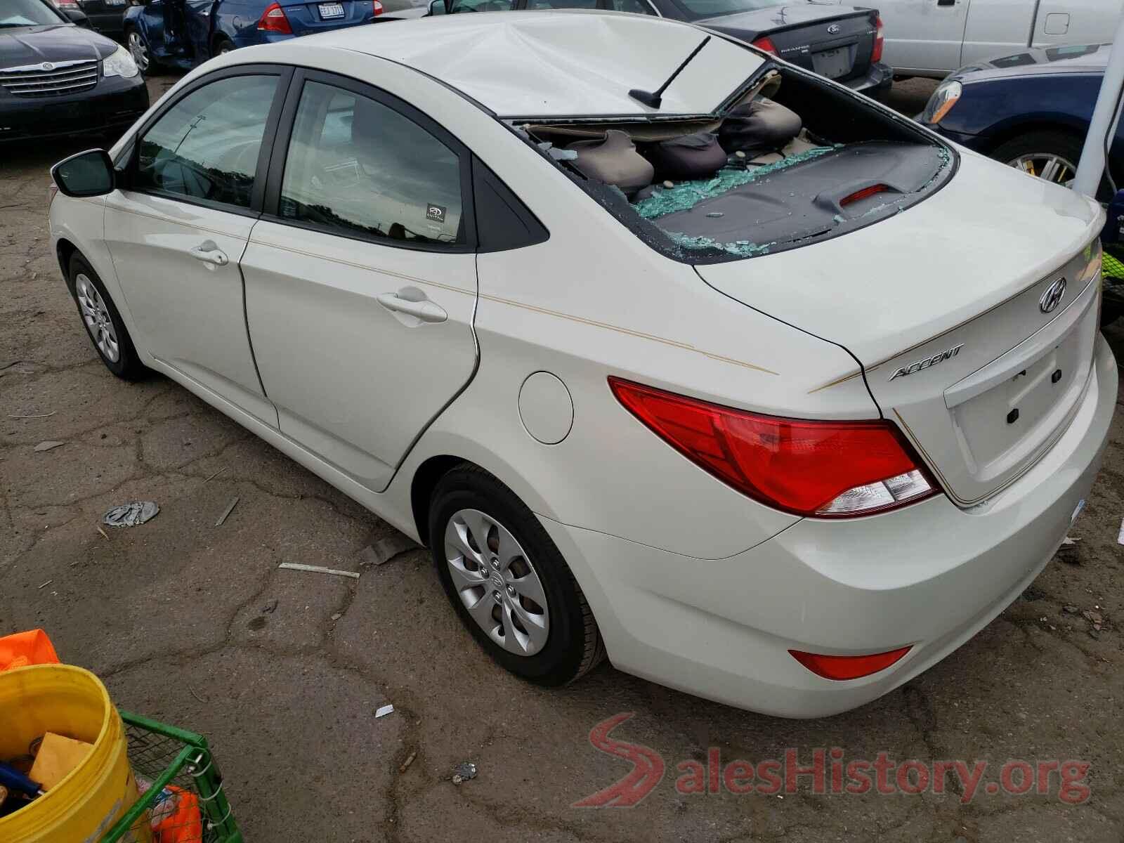 KMHCT4AE4GU155672 2016 HYUNDAI ACCENT