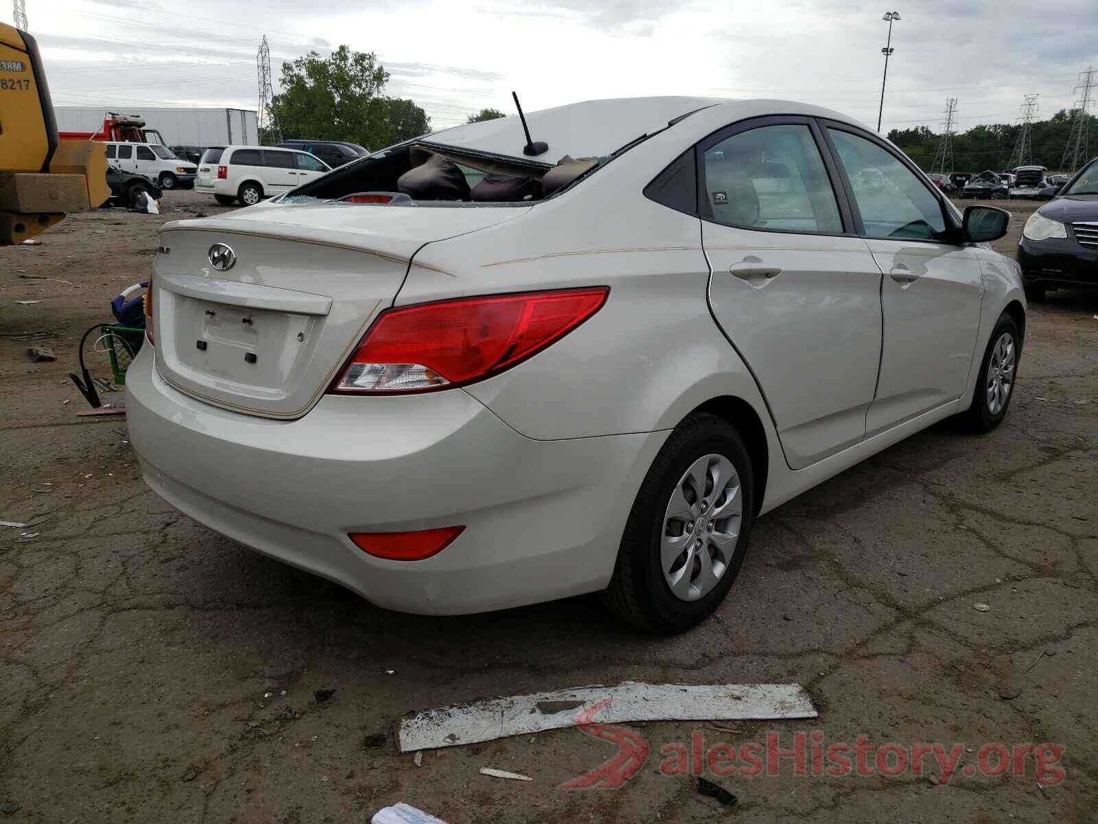 KMHCT4AE4GU155672 2016 HYUNDAI ACCENT