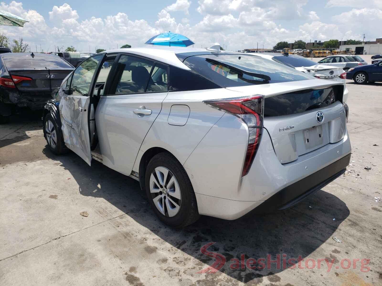 JTDKBRFUXJ3074057 2018 TOYOTA PRIUS