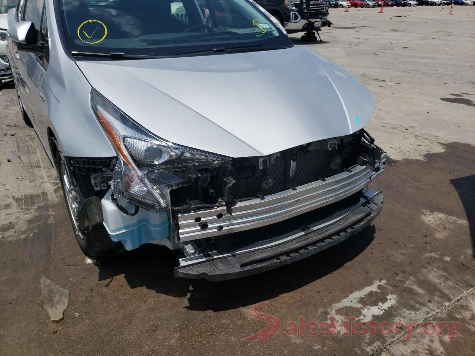 JTDKBRFUXJ3074057 2018 TOYOTA PRIUS