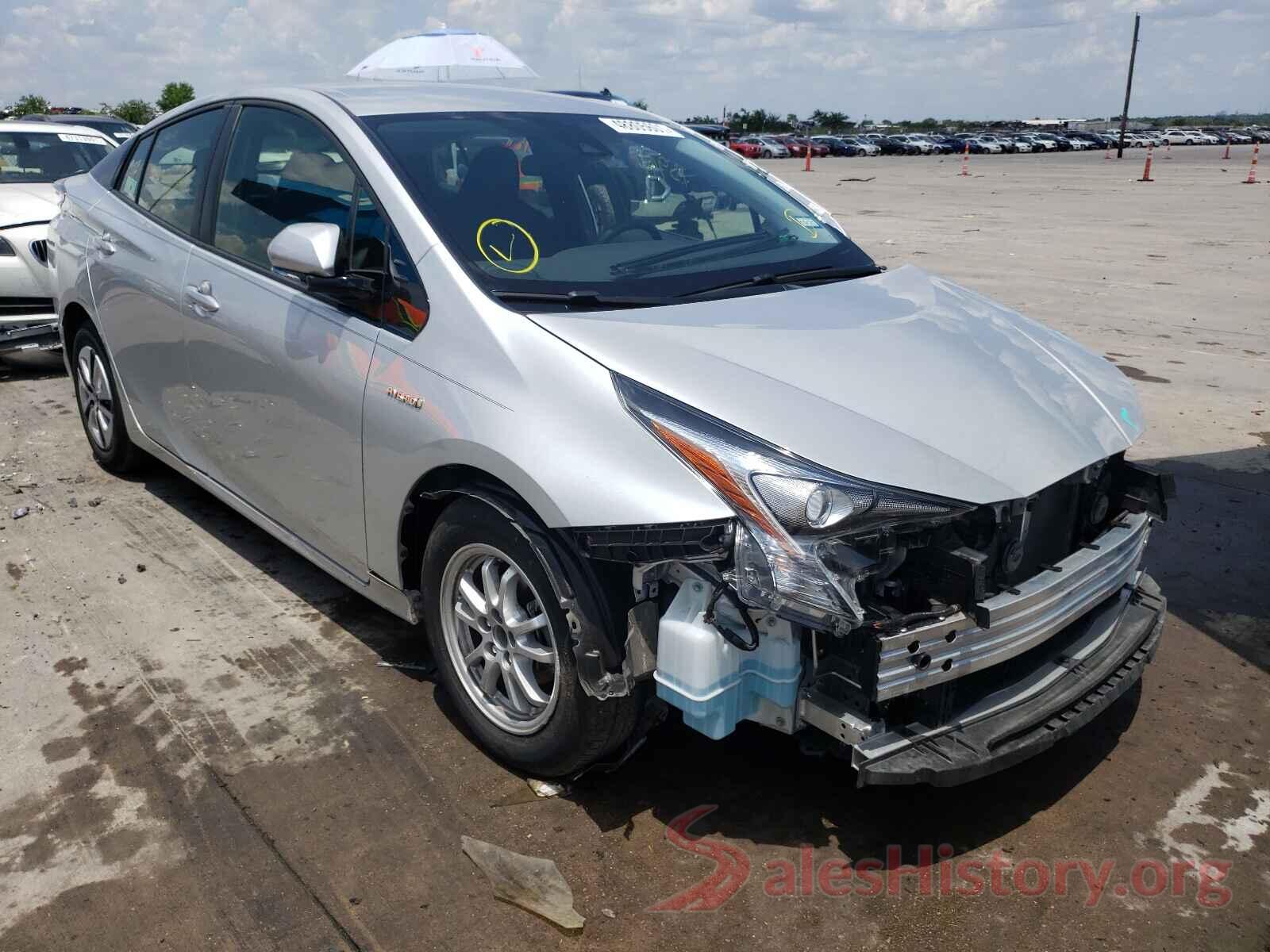 JTDKBRFUXJ3074057 2018 TOYOTA PRIUS