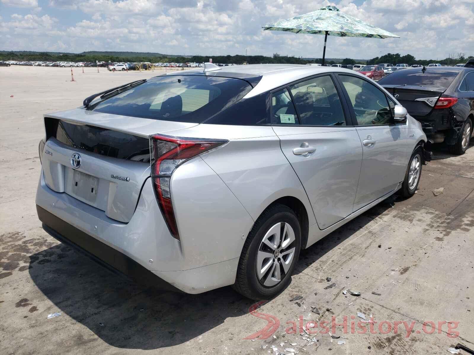 JTDKBRFUXJ3074057 2018 TOYOTA PRIUS