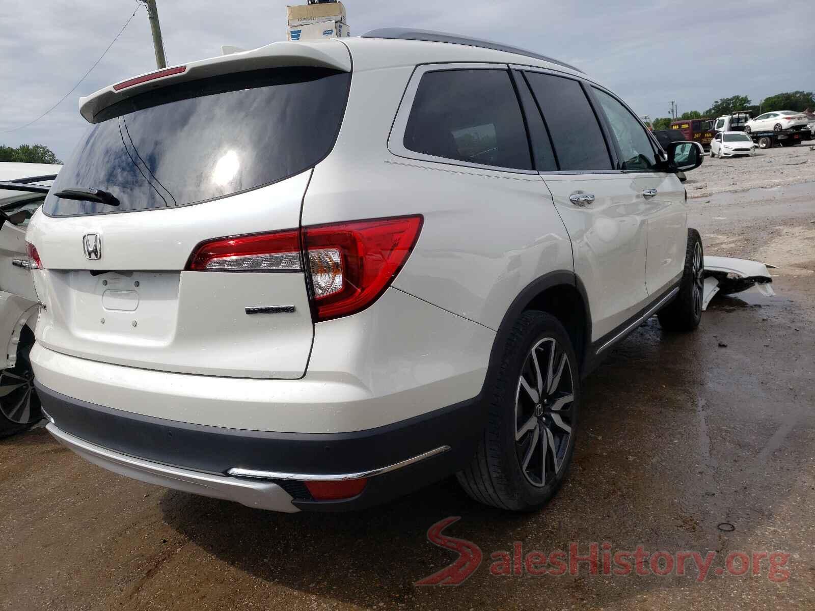 5FNYF5H65KB007165 2019 HONDA PILOT