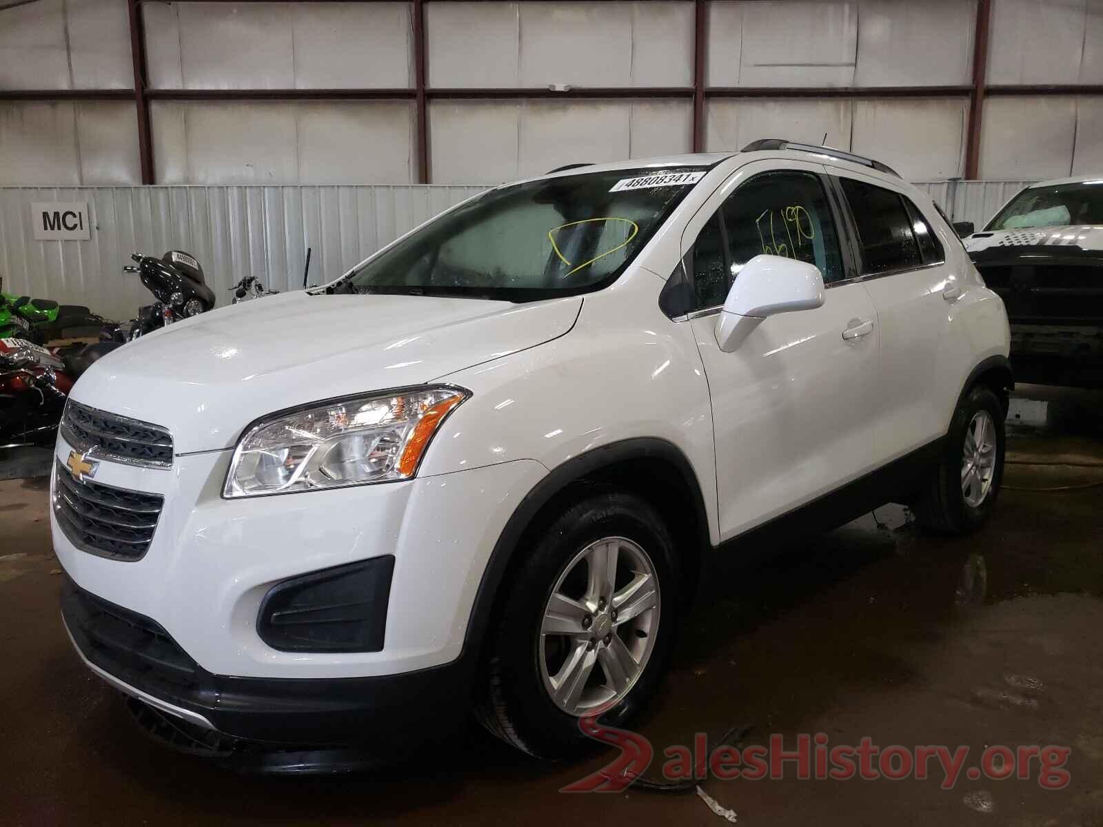 3GNCJLSB5GL258500 2016 CHEVROLET TRAX